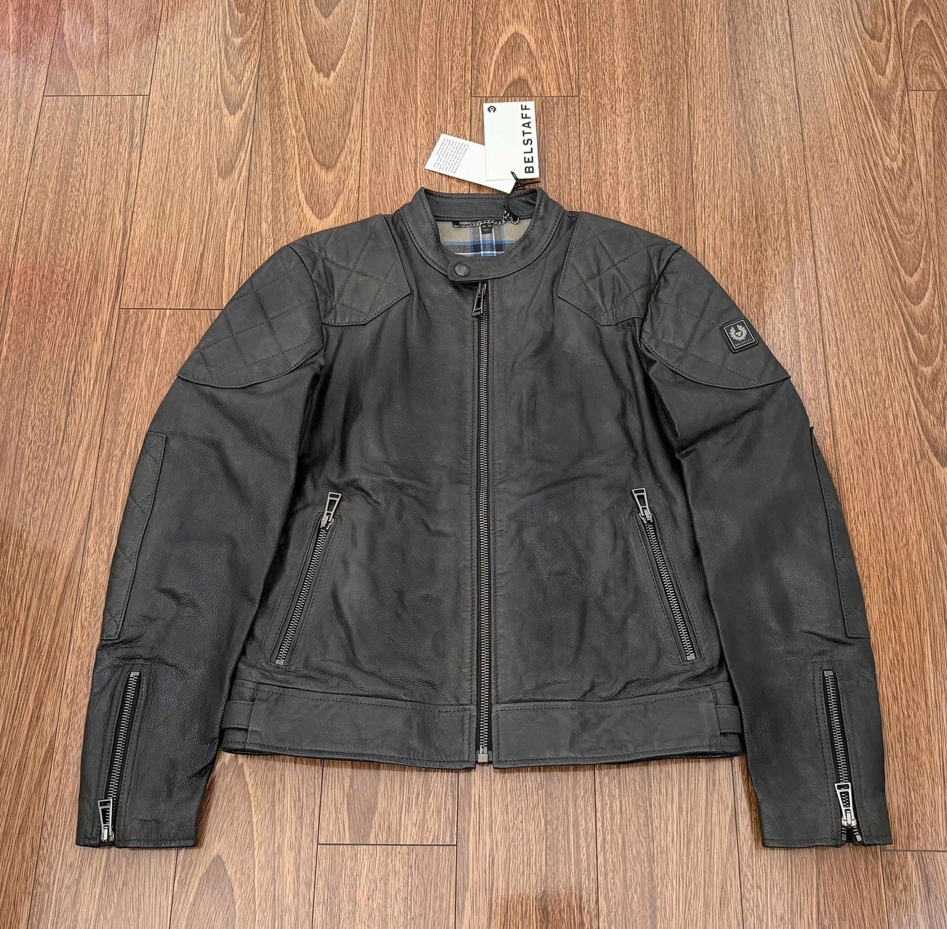 Belstaff Belstaff Outlaw Motorcycle Leather Jacket Size US M / EU 48-50 / 2 - 1 Thumbnail