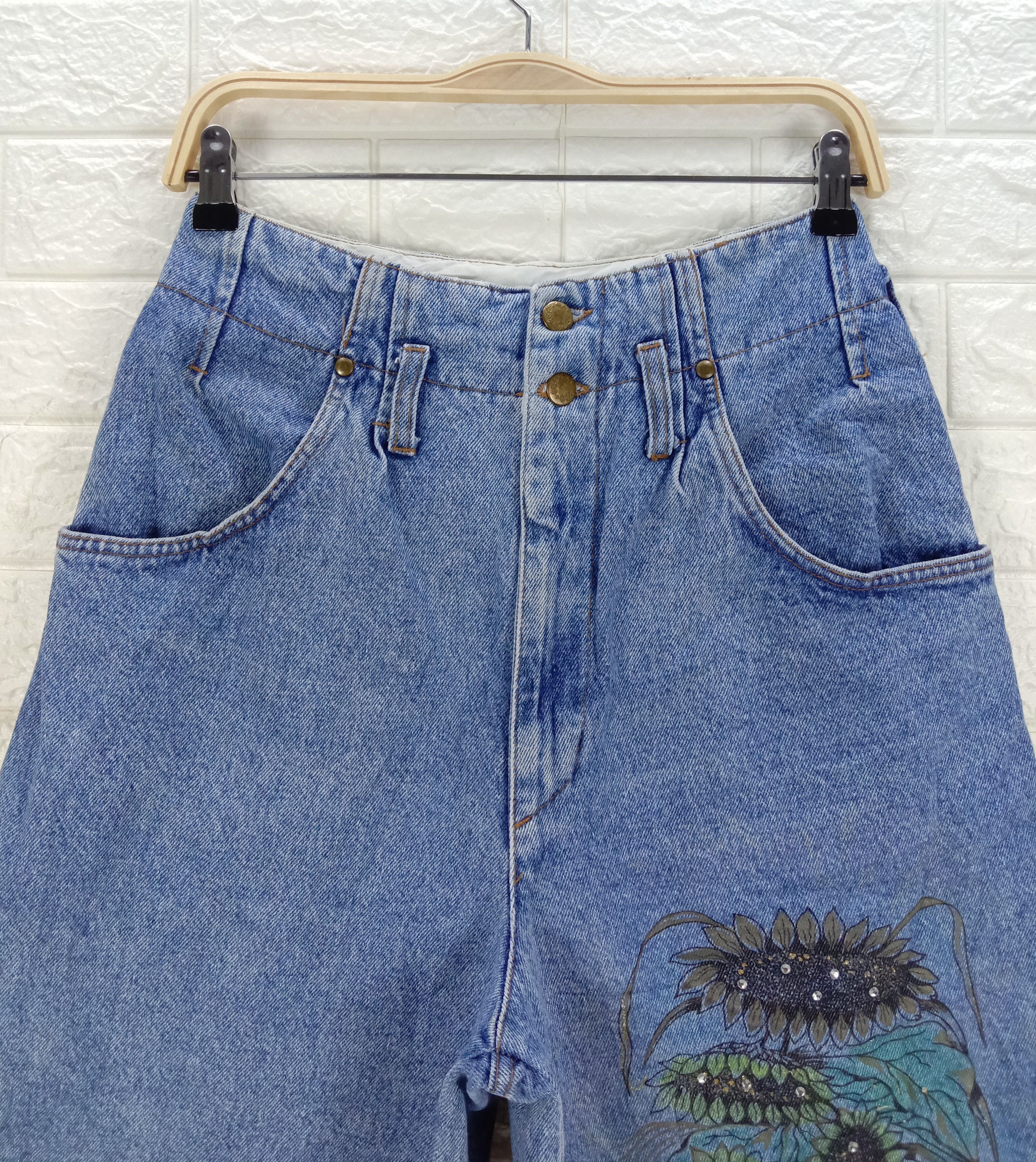 Vintage Vintage Pence International Sportwear Art Jeans Size 27" / US 4 / IT 40 - 2 Thumbnail