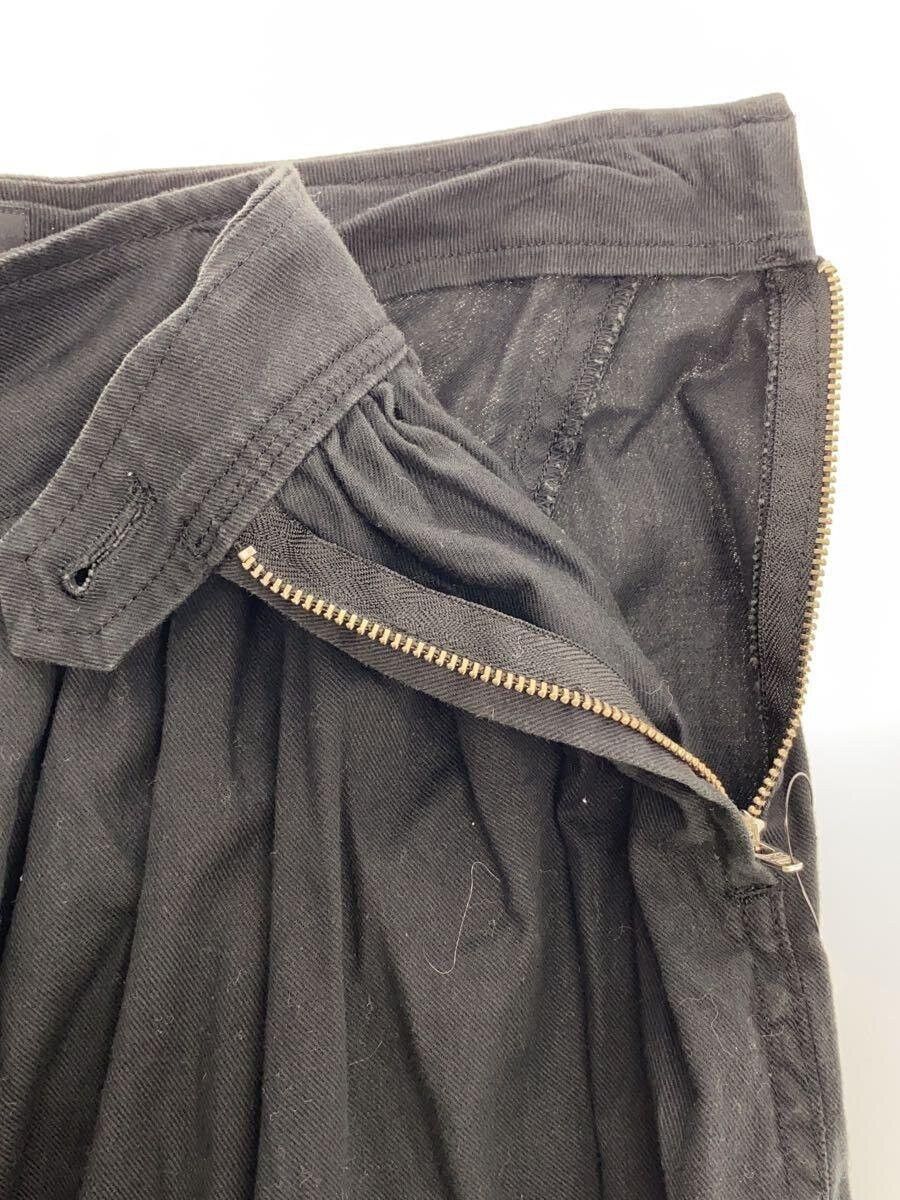 Yohji Yamamoto Pleated Flared Cotton Skirt Size 29" - 3 Thumbnail
