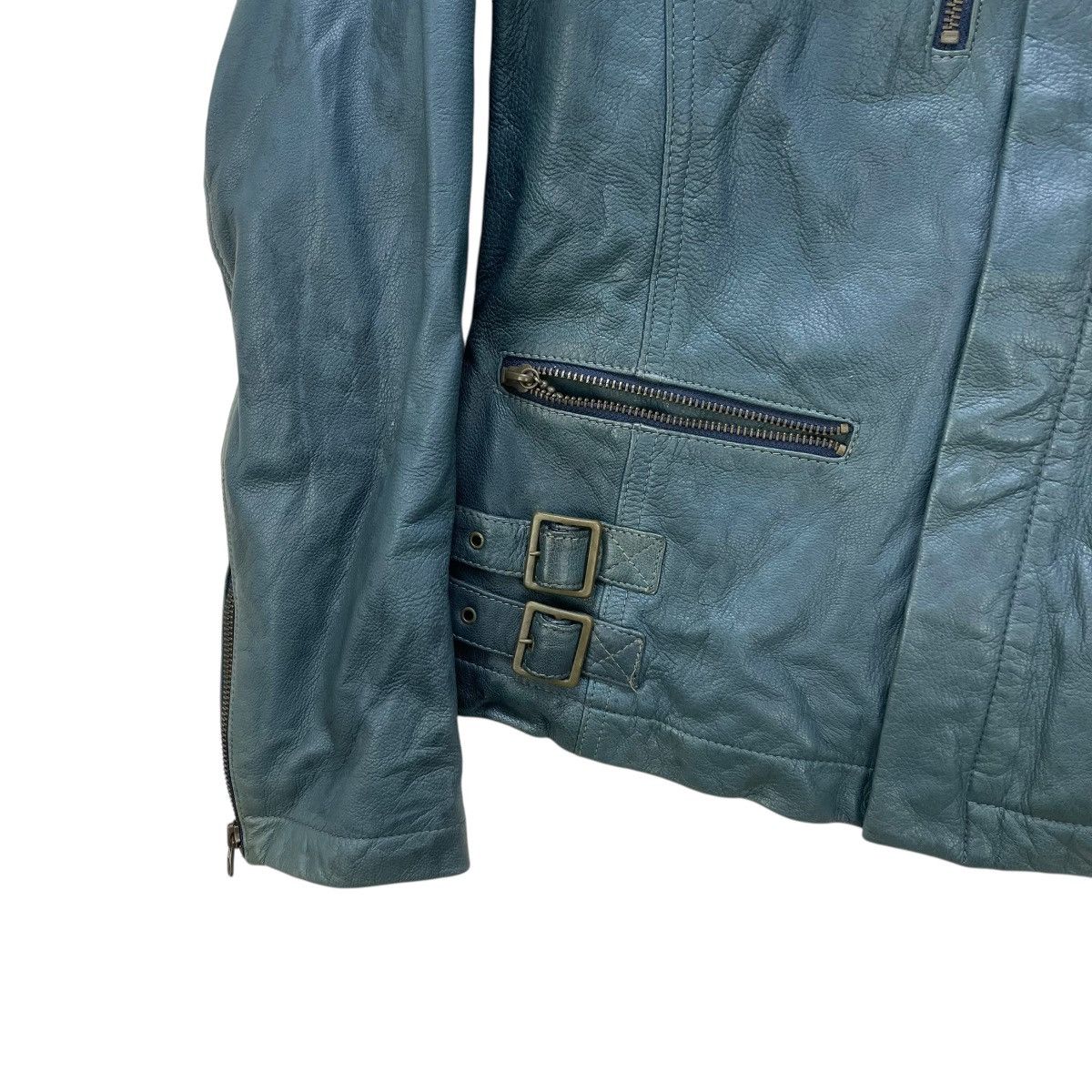 If Six Was Nine 💥Vintage Lalb Sheep Skin Leather Jacket Size US M / EU 48-50 / 2 - 5 Thumbnail