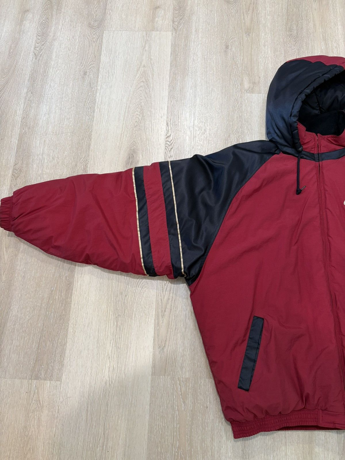 Starter 49ers Starter Jacket Vintage Puffer Size US XL / EU 56 / 4 - 4 Thumbnail