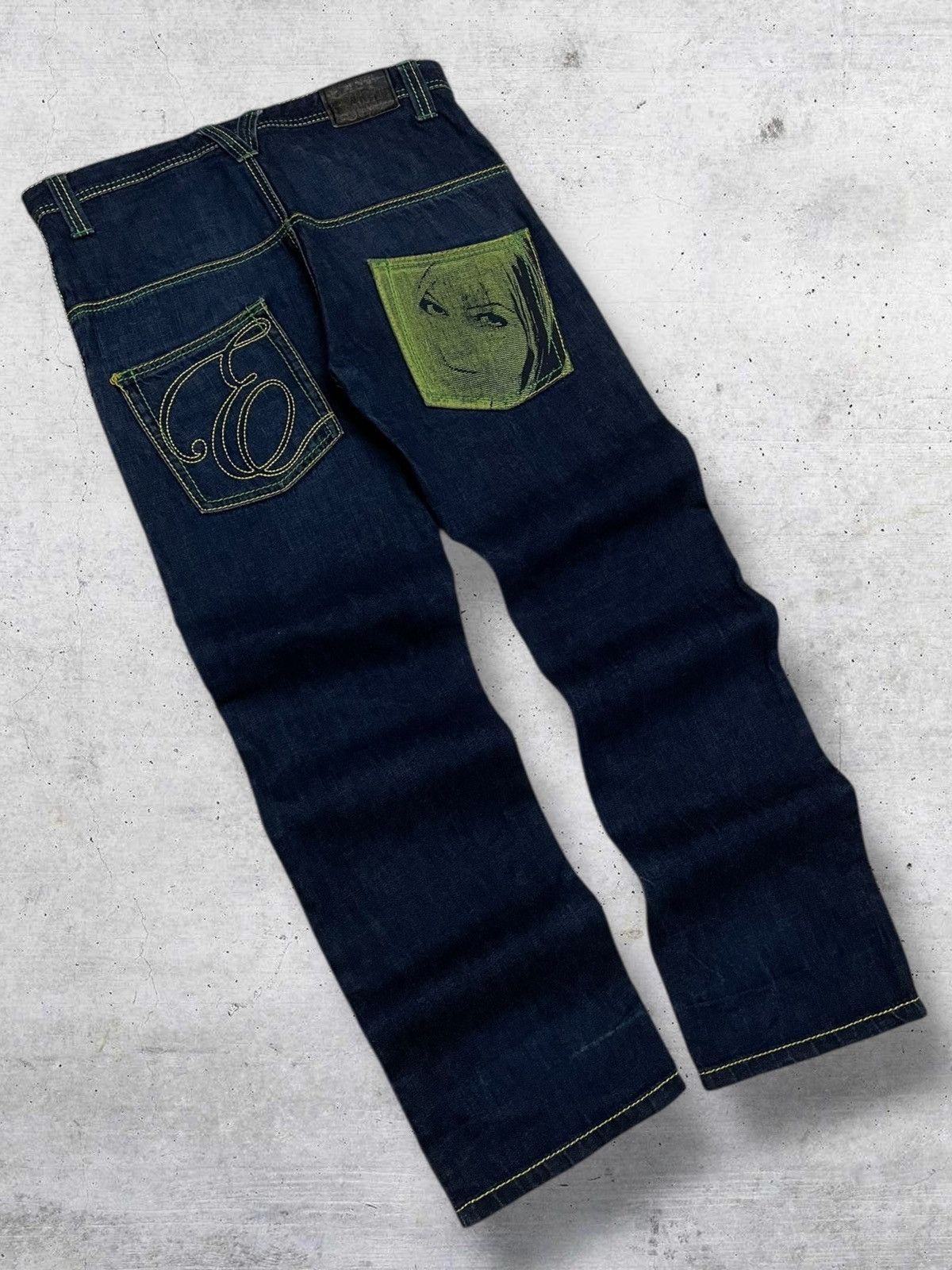 Beauty Beast VINTAGE ETBX CYBERPUNK JAPAN DESIGNER INTERMIDIATE DENIM Size US 34 / EU 50 - 2 Thumbnail