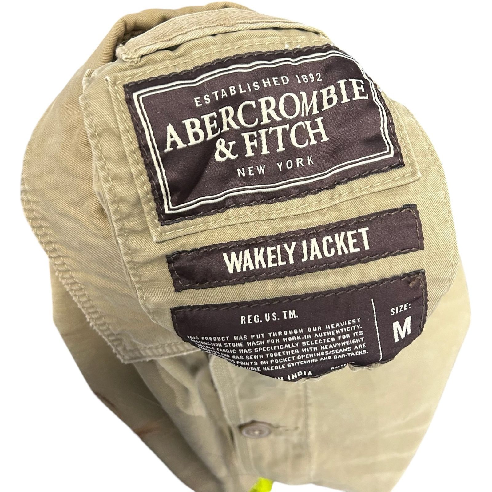 Abercrombie & Fitch Abercrombie & Fitch Wakely Button Up Jacket Size US M / EU 48-50 / 2 - 7 Thumbnail