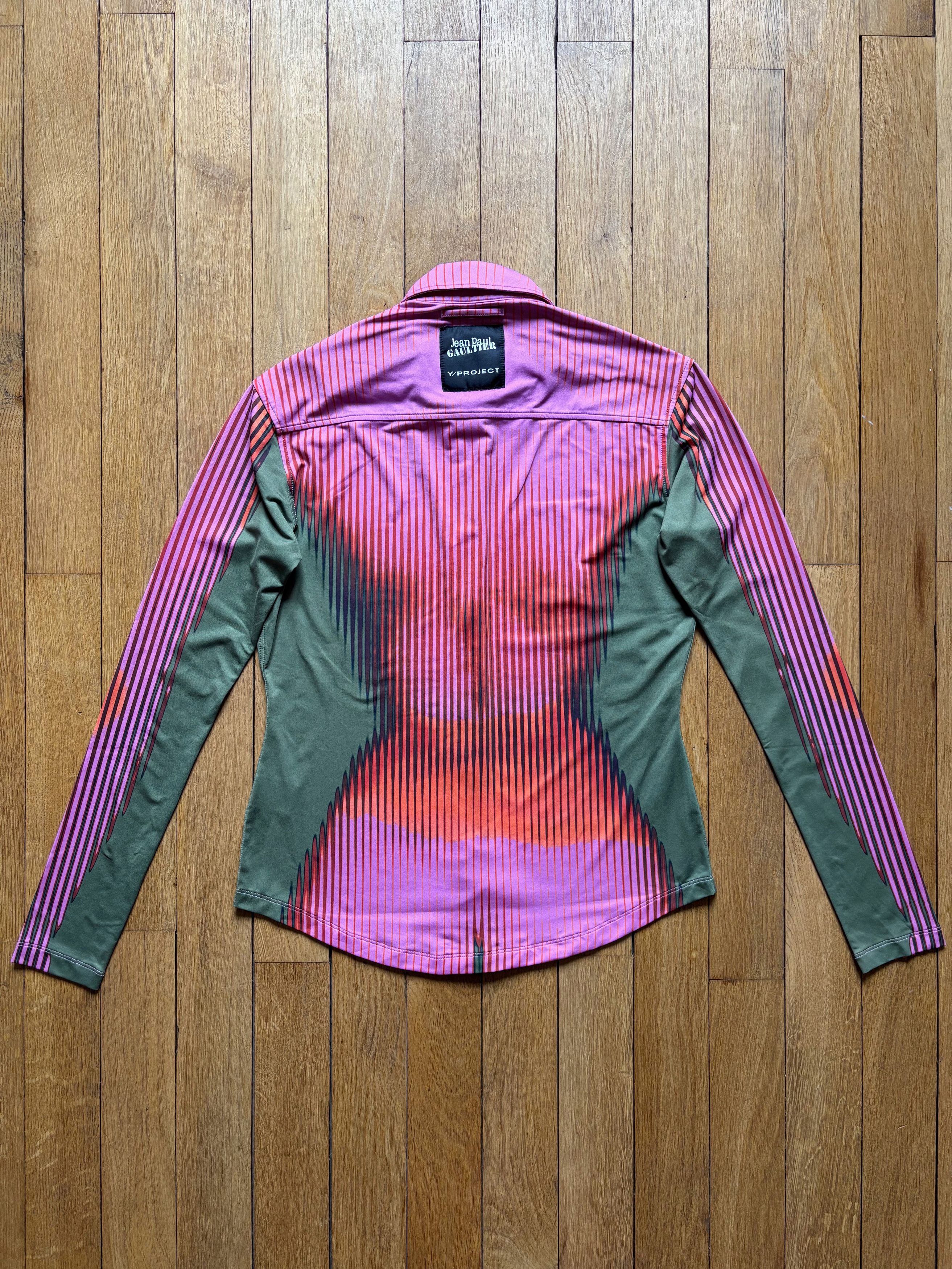 Jean Paul Gaultier × Y/Project Jean Paul Gaultier Y/Project Body Morph Shirt Size XS / US 0-2 / IT 36-38 - 3 Thumbnail