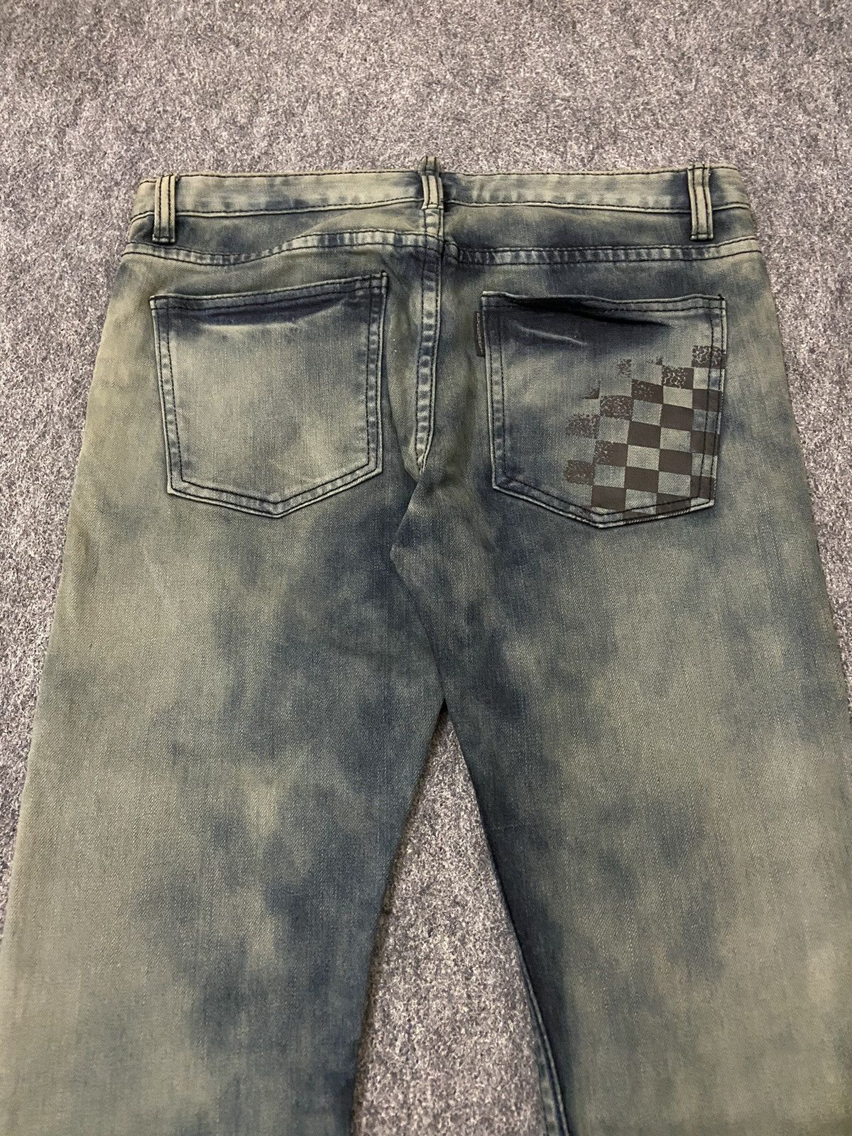 Black Barrett × Designer × Neil Barrett Black barrett denim pants slim fit Size 29" - 5 Thumbnail