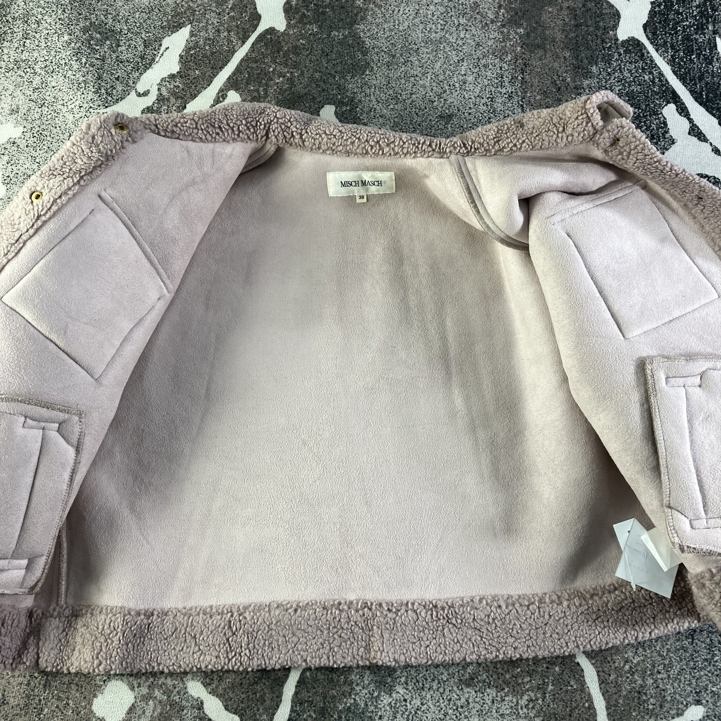 Japanese Brand Mish Masch Fleece Cropped Jacket Size US M / EU 48-50 / 2 - 5 Thumbnail