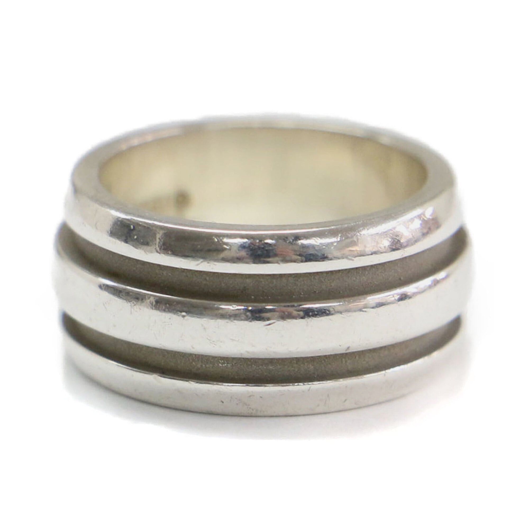 Tiffany & Co. TIFFANY&Co. Tiffany Ring, Size: 8, Grooved SV925 Silver, Women's Size ONE SIZE - 1 Thumbnail