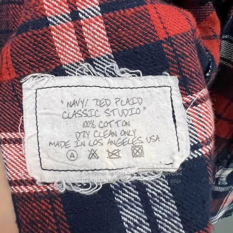 Greg Lauren GREG LAUREN Plaid Button. Size US S / EU 44-46 / 1 - 4 Thumbnail