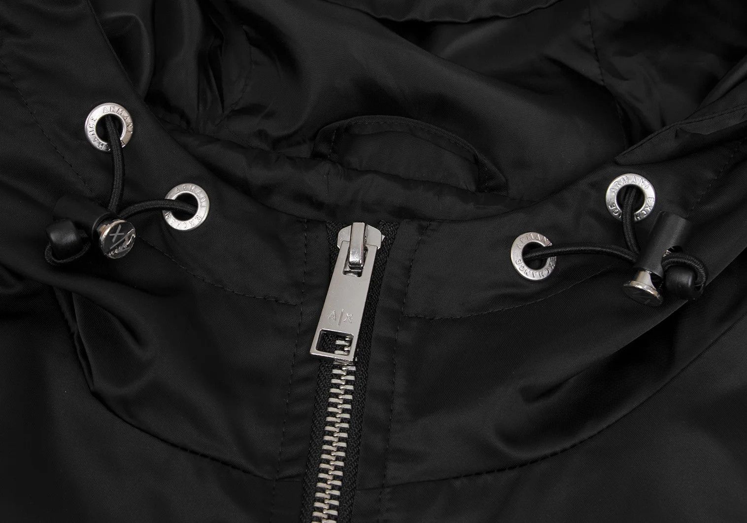Armani Double Zip Windbreaker in Black Size M Size US XXS / EU 40 - 4 Thumbnail