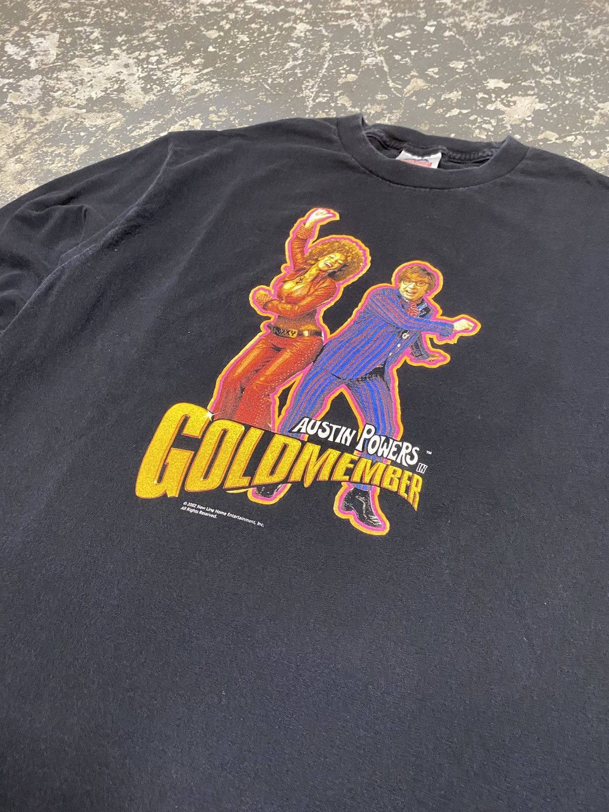 Vintage Vintage Austin Powers Goldmember 2002 Movie Promo Long Sleeve Size US L / EU 52-54 / 3 - 13 Thumbnail