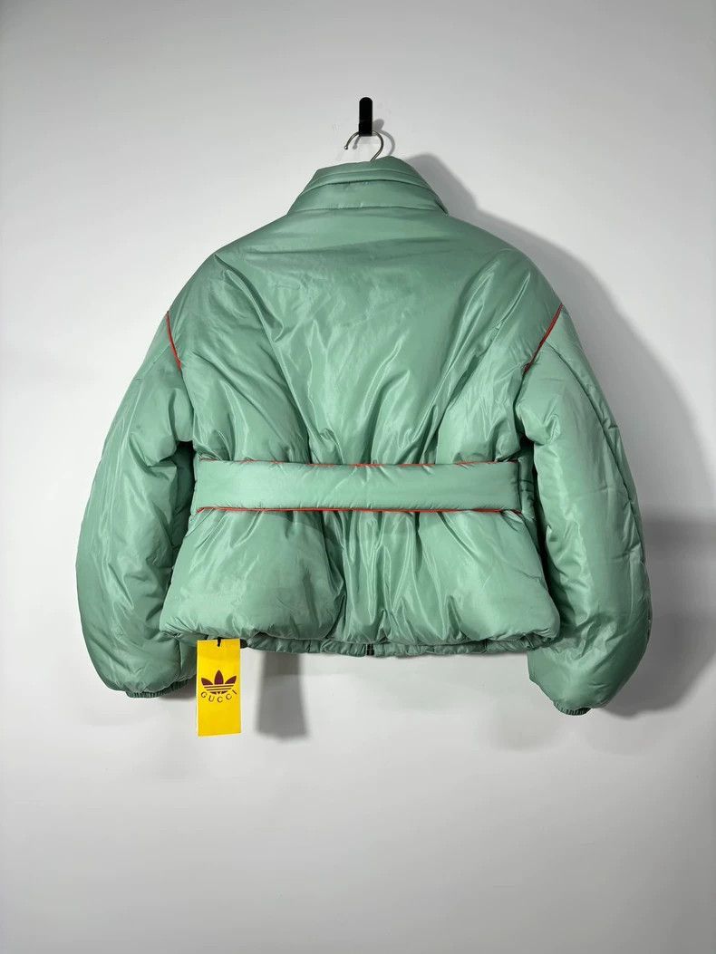 Gucci Gucci x Adidas Mint Green Puffer Jacket-2506 Size US M / EU 48-50 / 2 - 2 Thumbnail
