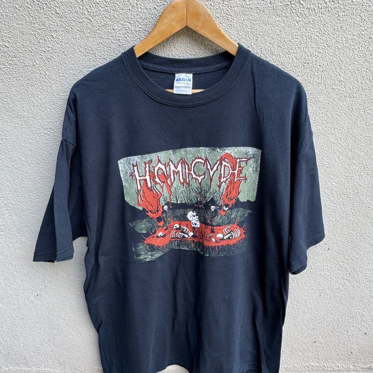 Band Tees Vintage HOMICYDE band tee death metal Size US XL / EU 56 / 4 - 2 Thumbnail