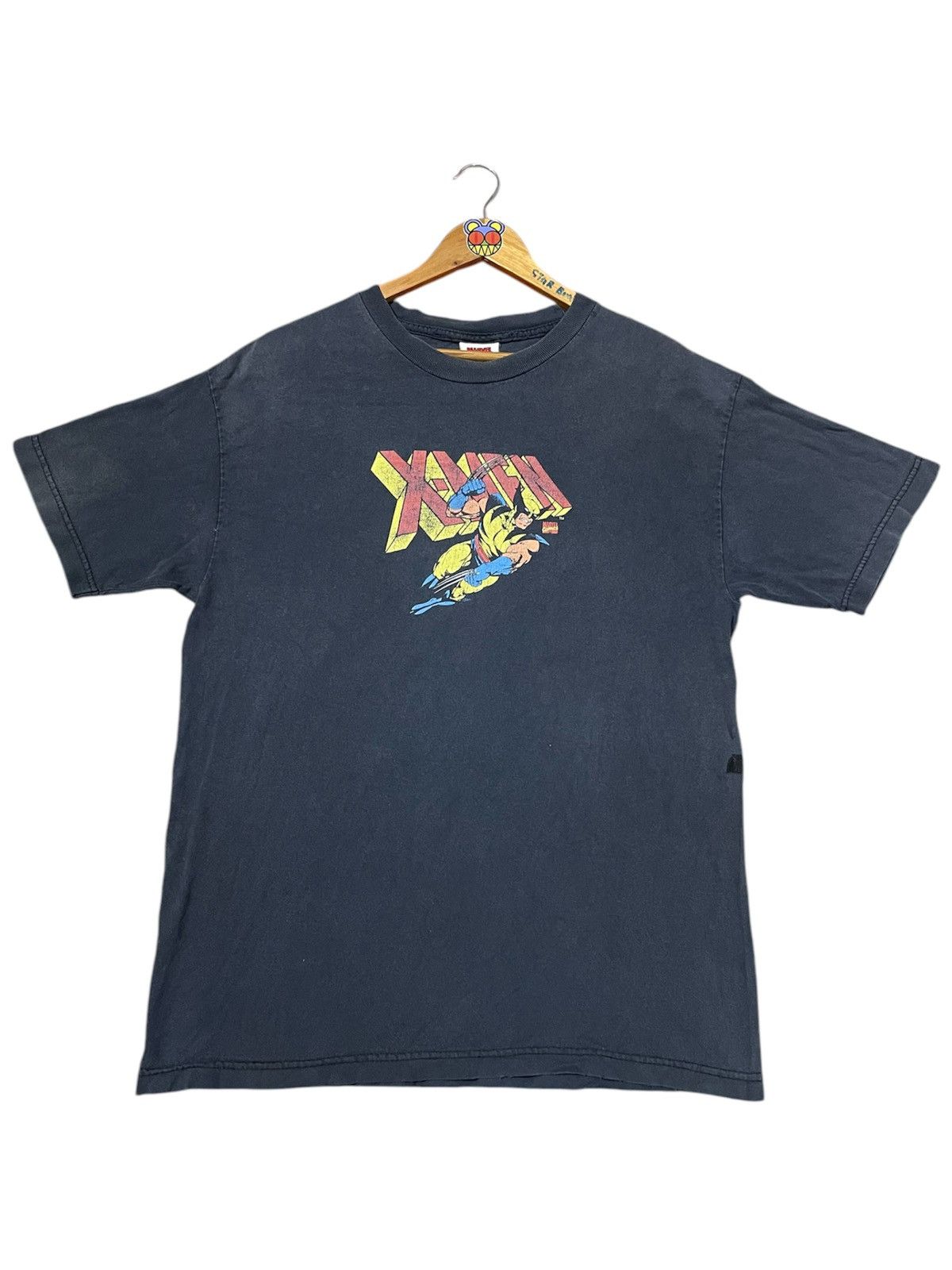 Marvel Comics × Vintage × Wolverine Vintage 00’s X-Men Wolverine Faded T-Shirt Size US L / EU 52-54 / 3 - 1 Thumbnail