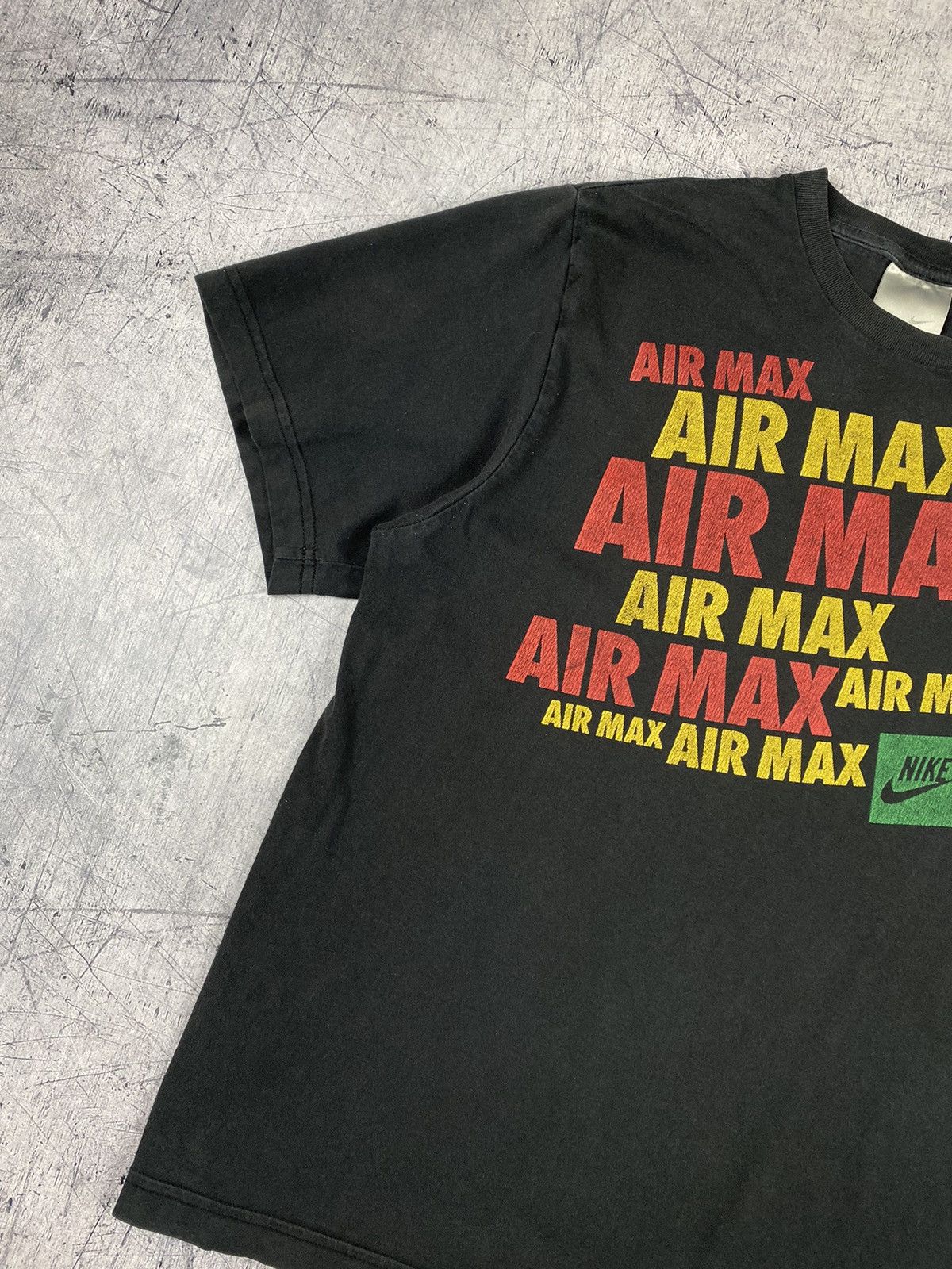 Nike × Vintage Vintage Nike Air Max Drill Bag Logo Tee T Shirt Size S Size US S / EU 44-46 / 1 - 3 Thumbnail