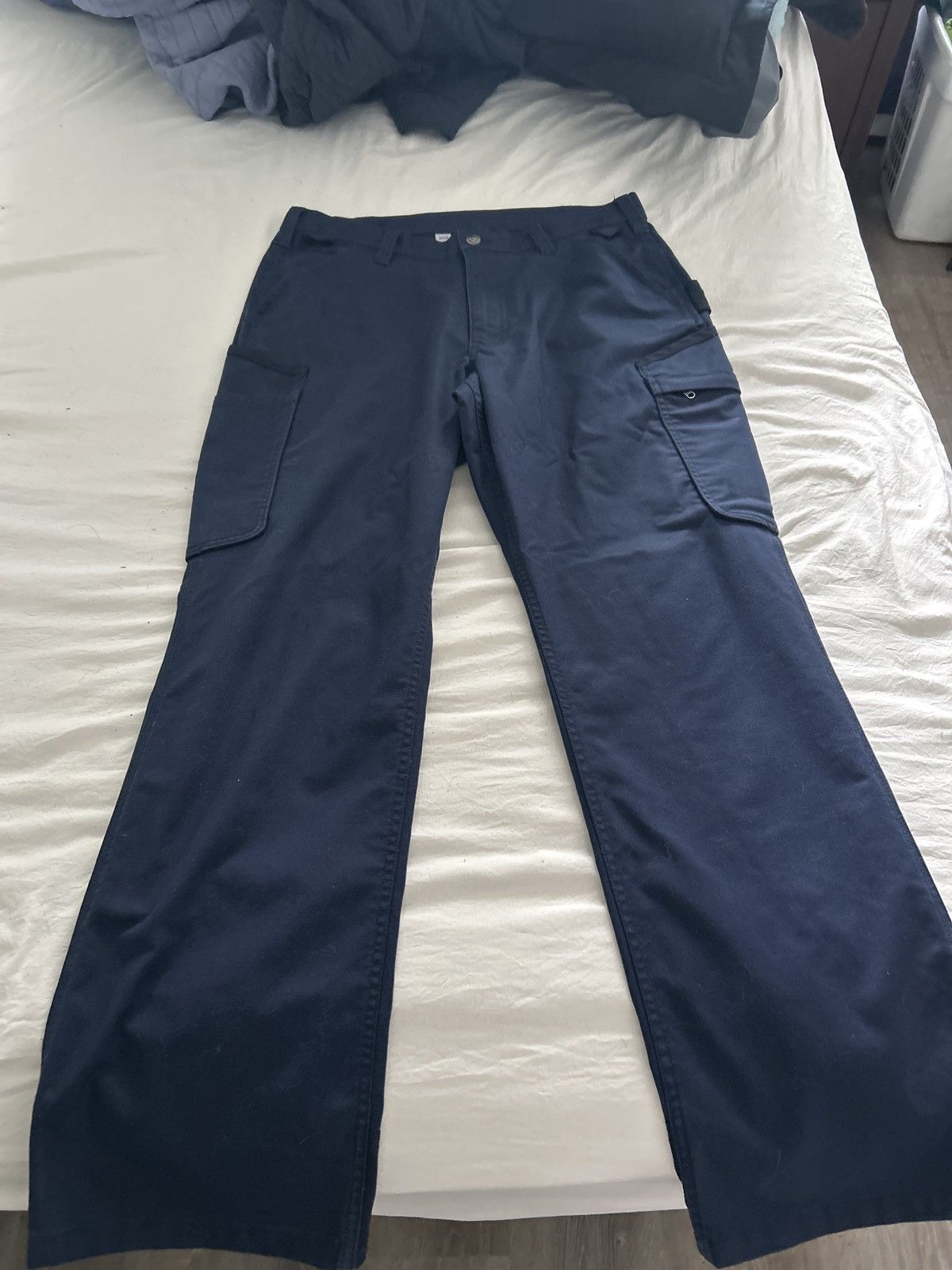 Carhartt Blue Carhartt fitted workpants Size US 34 / EU 50 - 1 Thumbnail