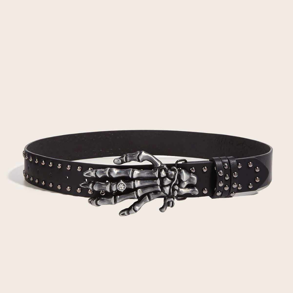 Designer × Japanese Brand Punk Skeleton Bone Belt Size ONE SIZE - 2 Thumbnail