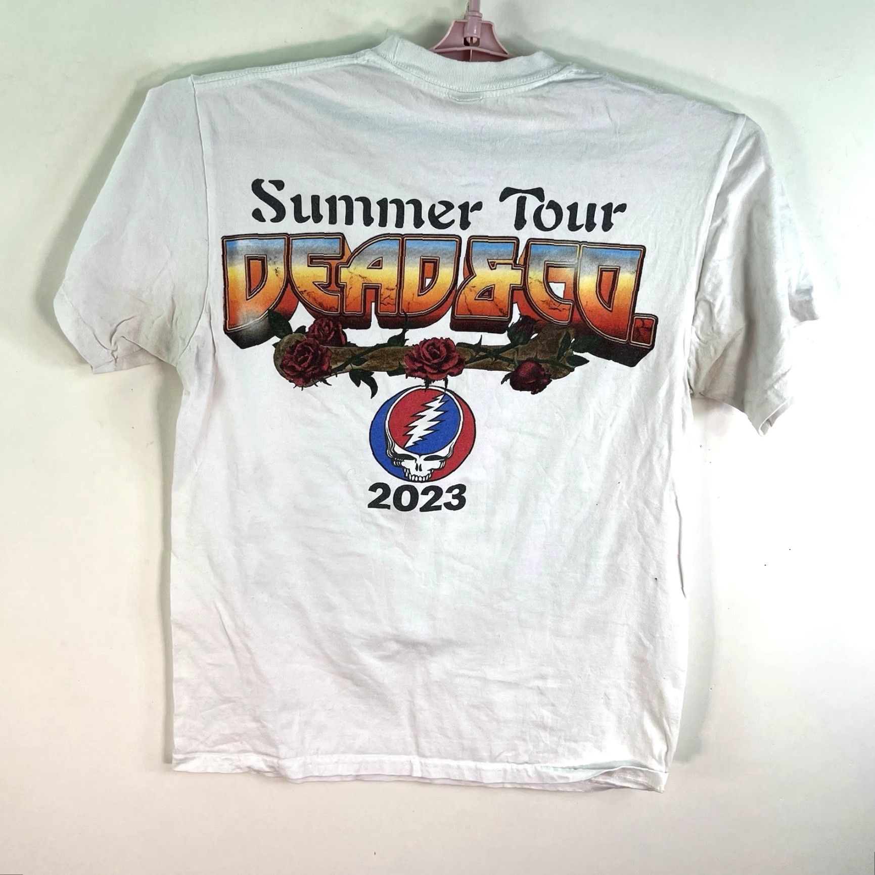 CO VINTAGE Dead & Co T-Shirt Mens Size M Crew Neck Graphic Print Music Band 90s Summer Size US M / EU 48-50 / 2 - 6 Thumbnail
