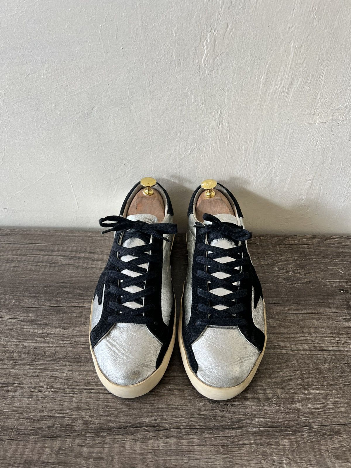Golden Goose GOLDEN GOOSE SUPER STAR SNEAKERS DELUXE BRAND(GGDB) Size US 8 / EU 41 - 4 Thumbnail