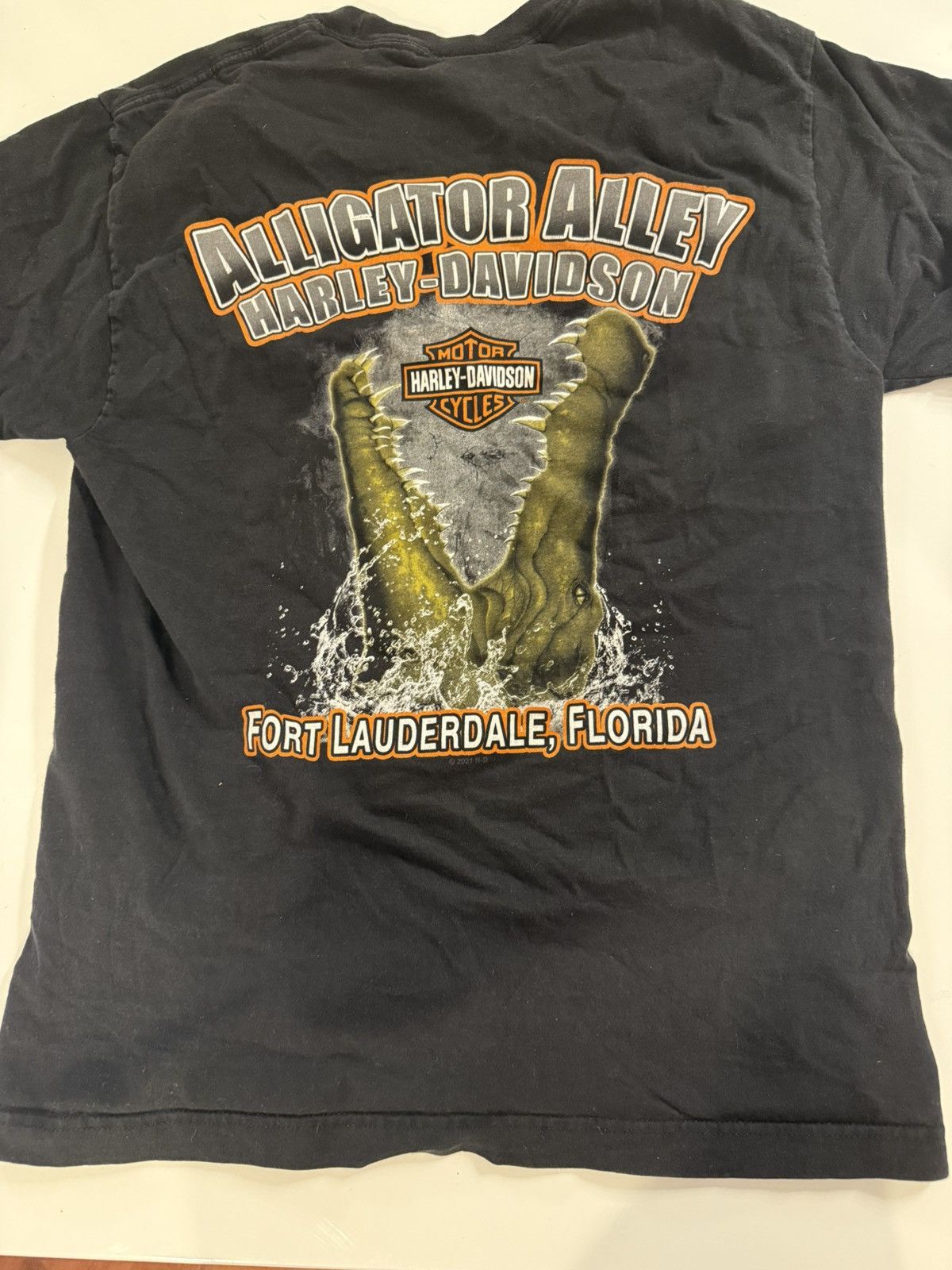 Harley Davidson Ft. Lauderdale Harley Davidson shirt Size US M / EU 48-50 / 2 - 2 Thumbnail