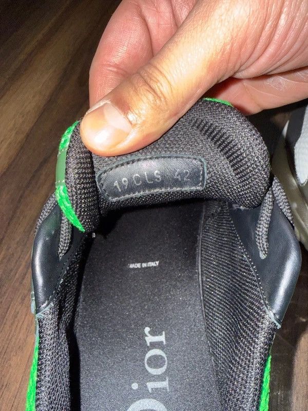 Dior Dior Homme B22 Neon Green/Silver *RARE* Size US 8 / EU 41 - 7 Thumbnail