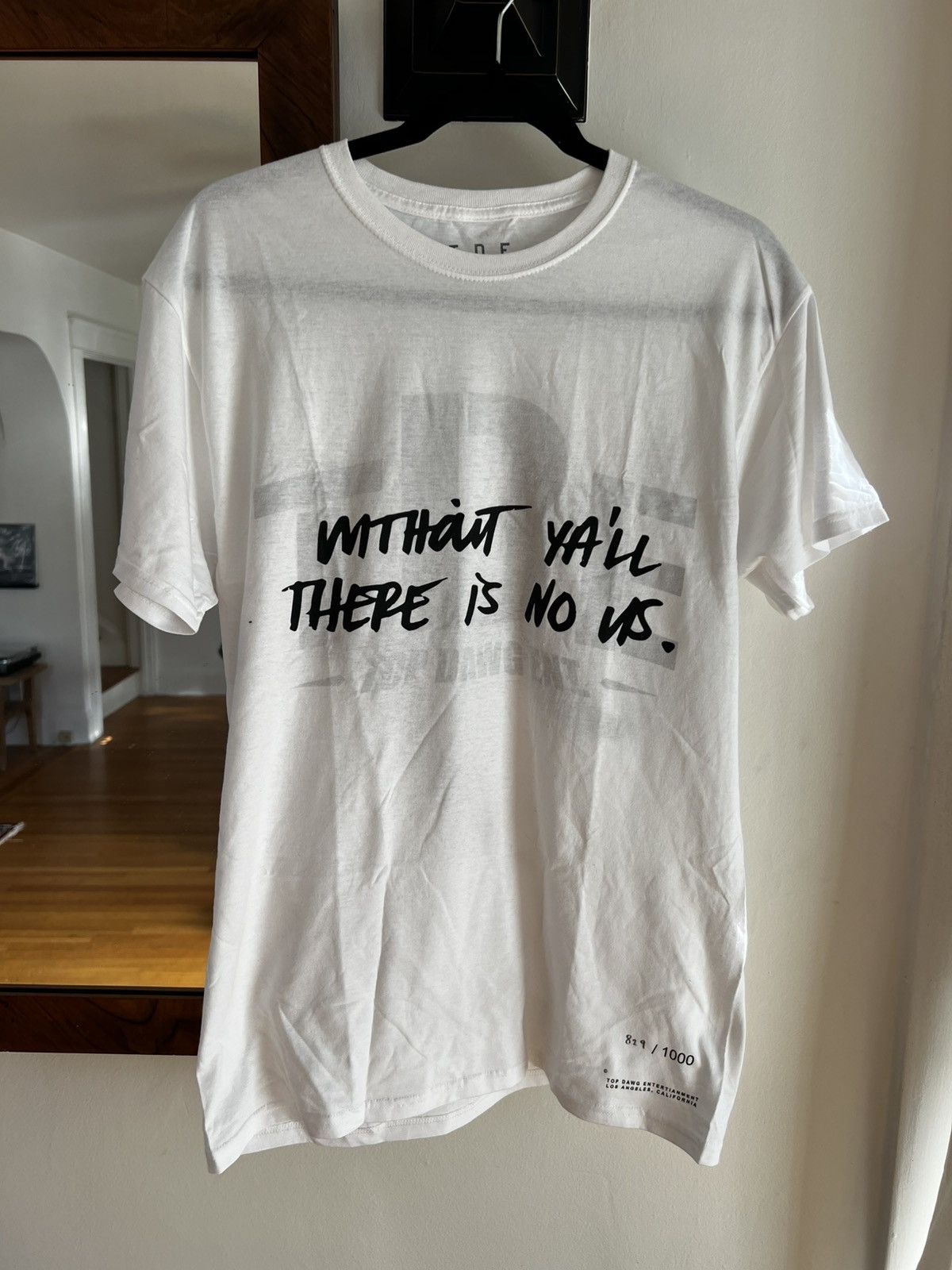 Kendrick Lamar × Top Dawg Entertainment RARE Top Dawg Entertainment Fan Appreciation Shirt(829/1000) Size US M / EU 48-50 / 2 - 1 Thumbnail
