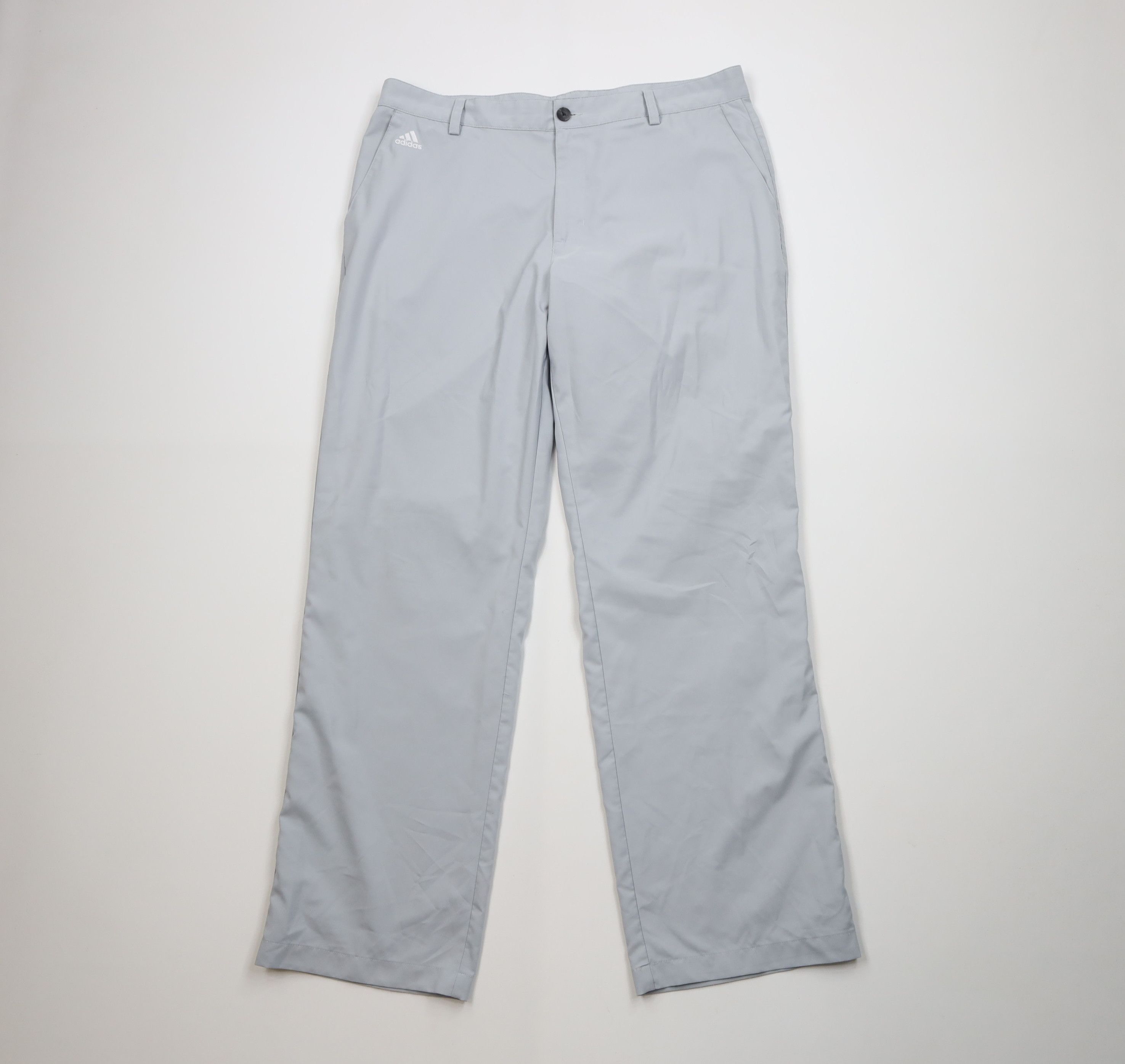 Adidas Adidas Golf Spell Out Wide Leg Golfing Chino Pants Gray Size US 36 / EU 52 - 1 Thumbnail