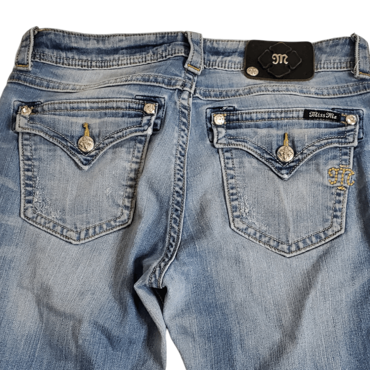 Miss Me Miss Me Boyfriend Capri Jeans Size 28" / US 6 / IT 42 - 2 Thumbnail
