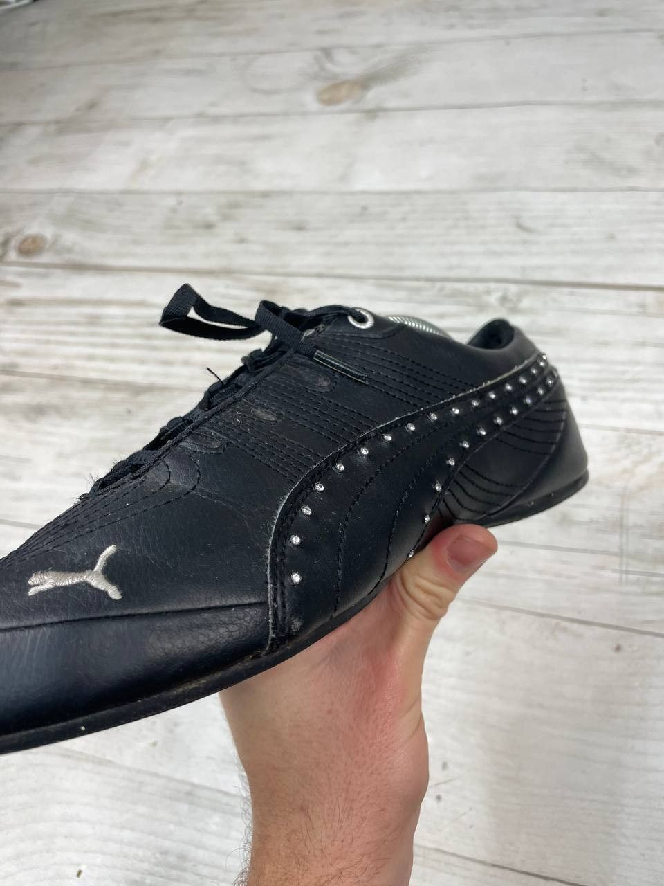 Puma Vintage Puma Speedcat Sneakers Rhinestone 00s Y2K Size US 9 / IT 39 - 14 Thumbnail