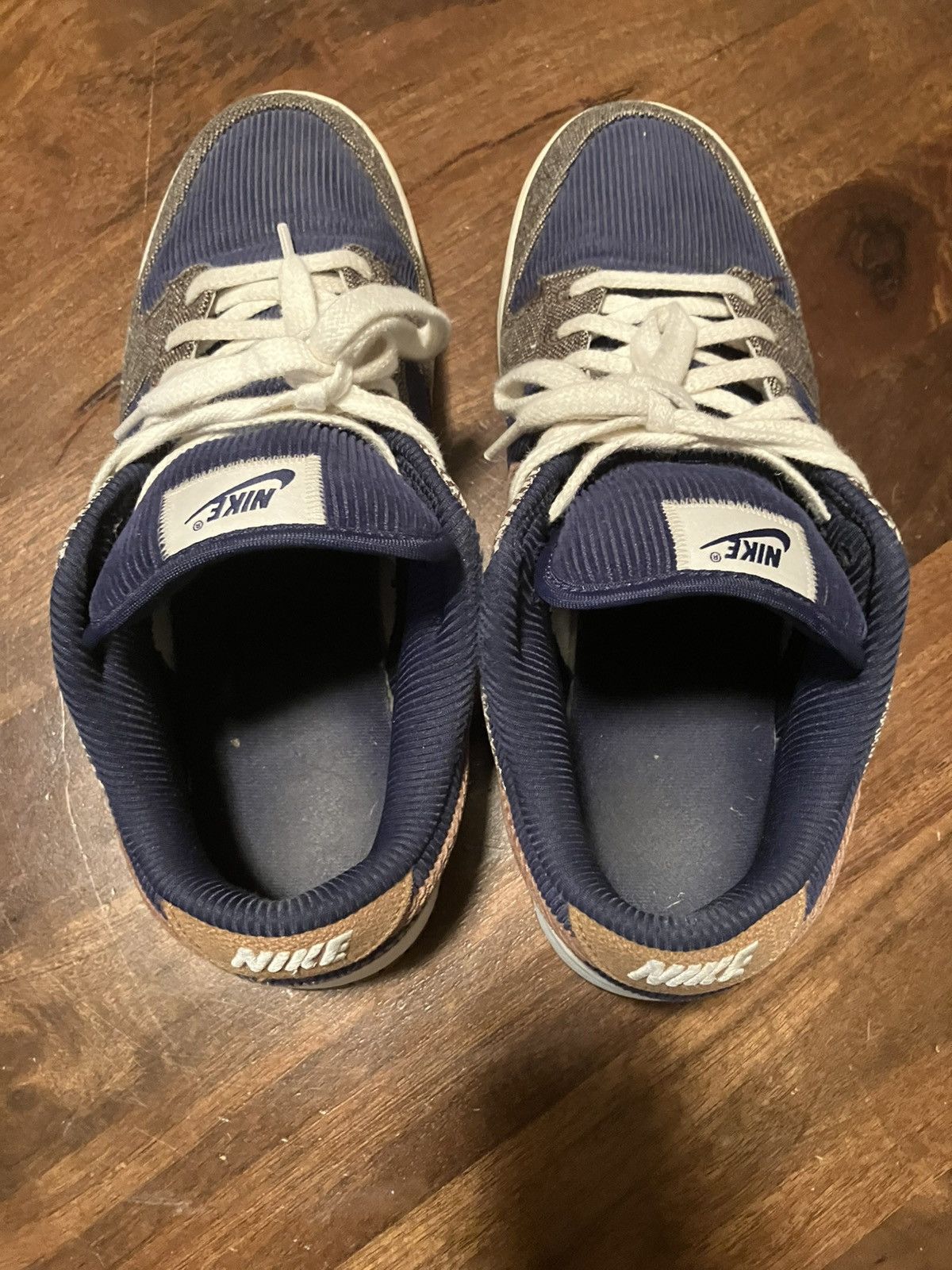 Nike Nike Dunk Low PRM Sneakers Shoes Midnight Navy/Baroque Brown Size US 9.5 / EU 42-43 - 5 Thumbnail