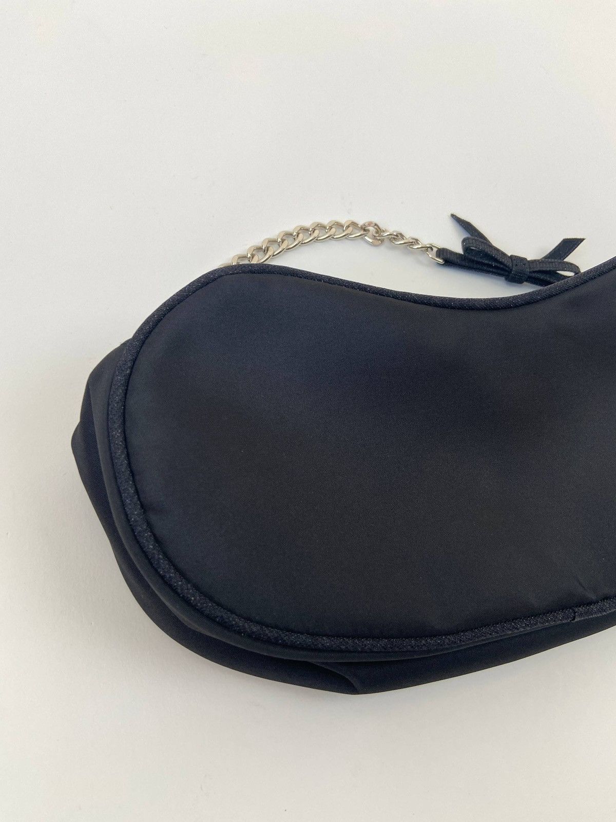 Dior Dior Parfums Black Satin Chain Pochette Mini ShoulderBag Y2K Size ONE SIZE - 6 Thumbnail