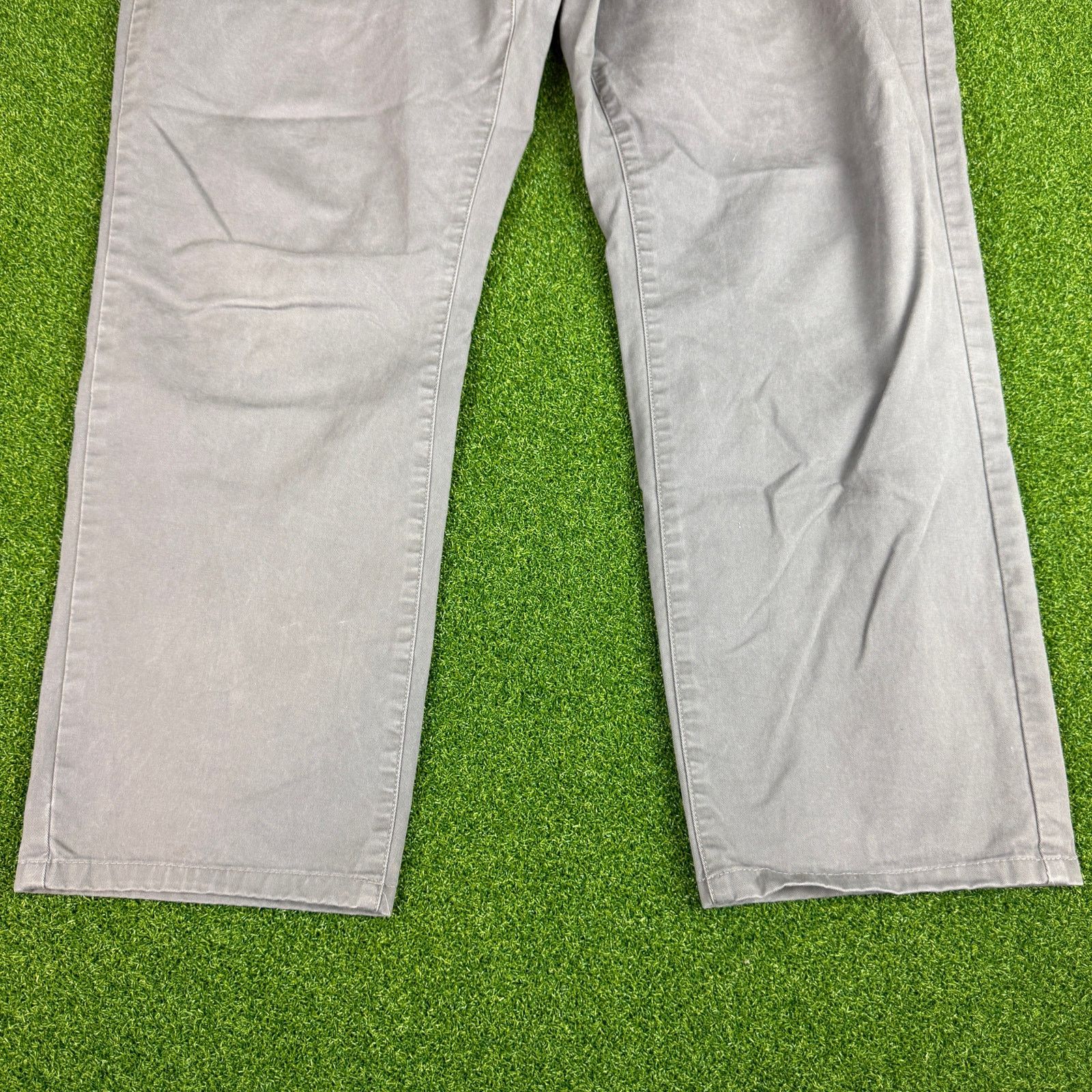 Bonobos Bonobos Light Gray Casual Pants Slim Size 33/28 Size US 33 - 2 Thumbnail
