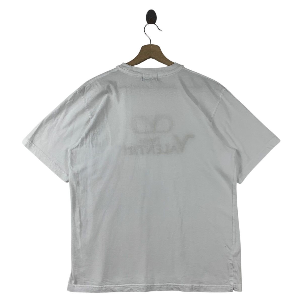 Valentino × Vintage Vintage FLAVIO VALENTINO Embroidery spellout tee shirt Size US M / EU 48-50 / 2 - 4 Thumbnail
