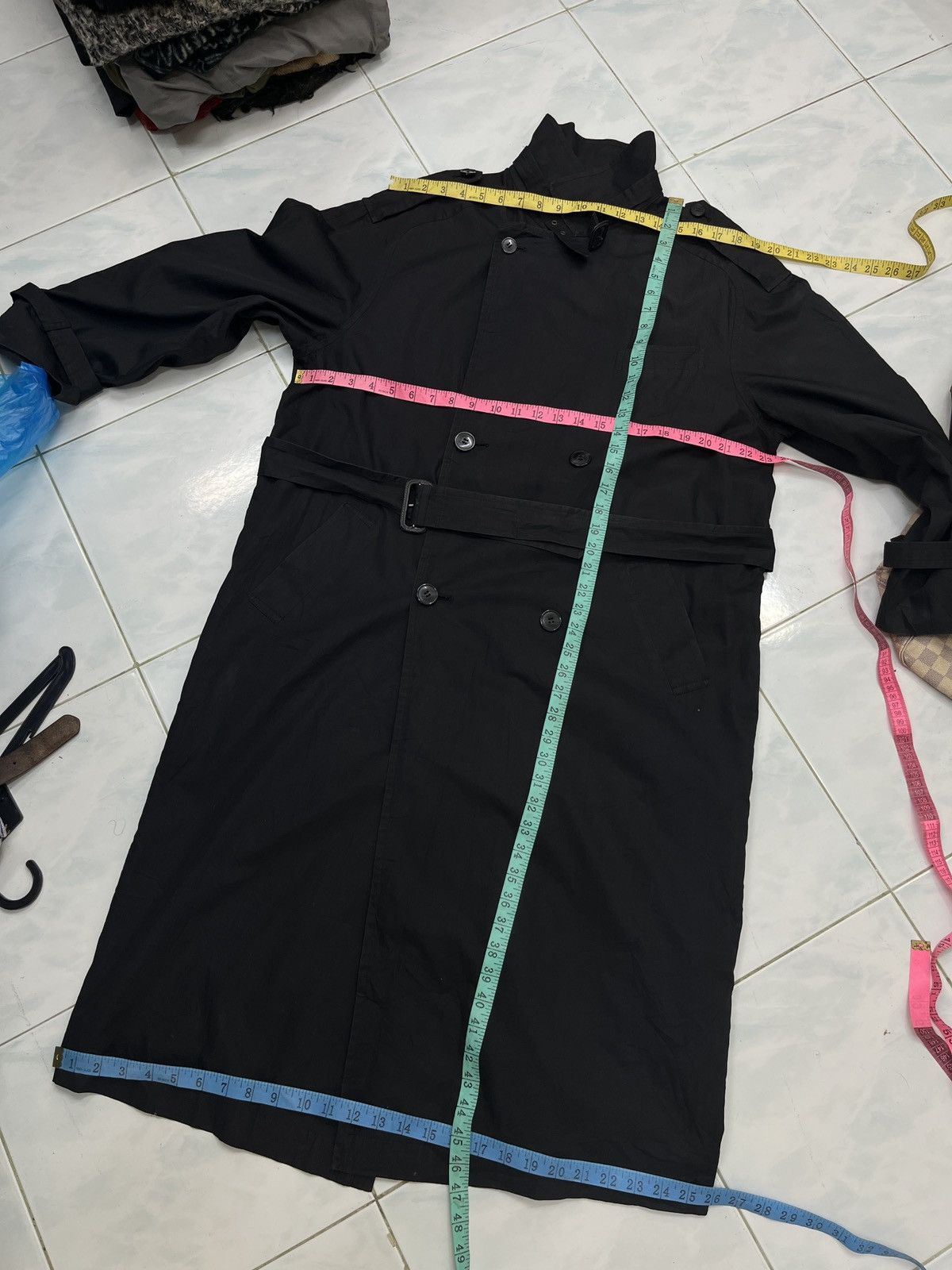 Christian Dior Monsieur 🔥🔥🔥STEALS VINTAGE CHRISTIAN DIOR MONSIEUR TRENCH COAT Size M / US 6-8 / IT 42-44 - 14 Thumbnail