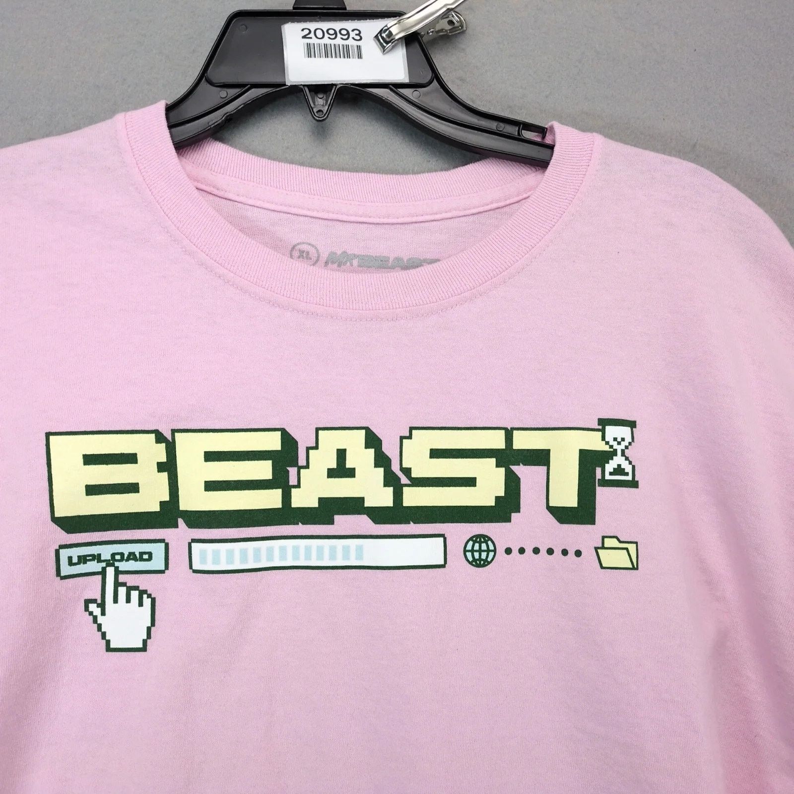 Other Early Limited-Time Mr Beast Sub or Else Pink LS T-Shirt Size US XL / EU 56 / 4 - 3 Thumbnail