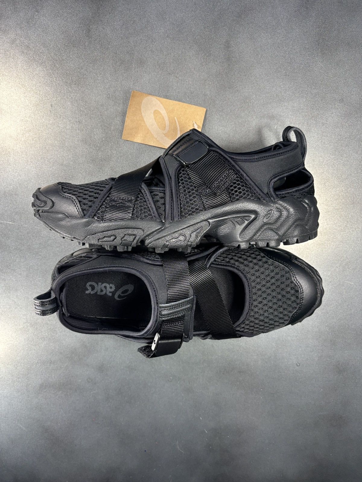 Asics Asics Gel Filimy Mesh Slip On Mary Jane Strap Sandal Loafers Size US 10.5 / EU 43-44 - 1 Thumbnail