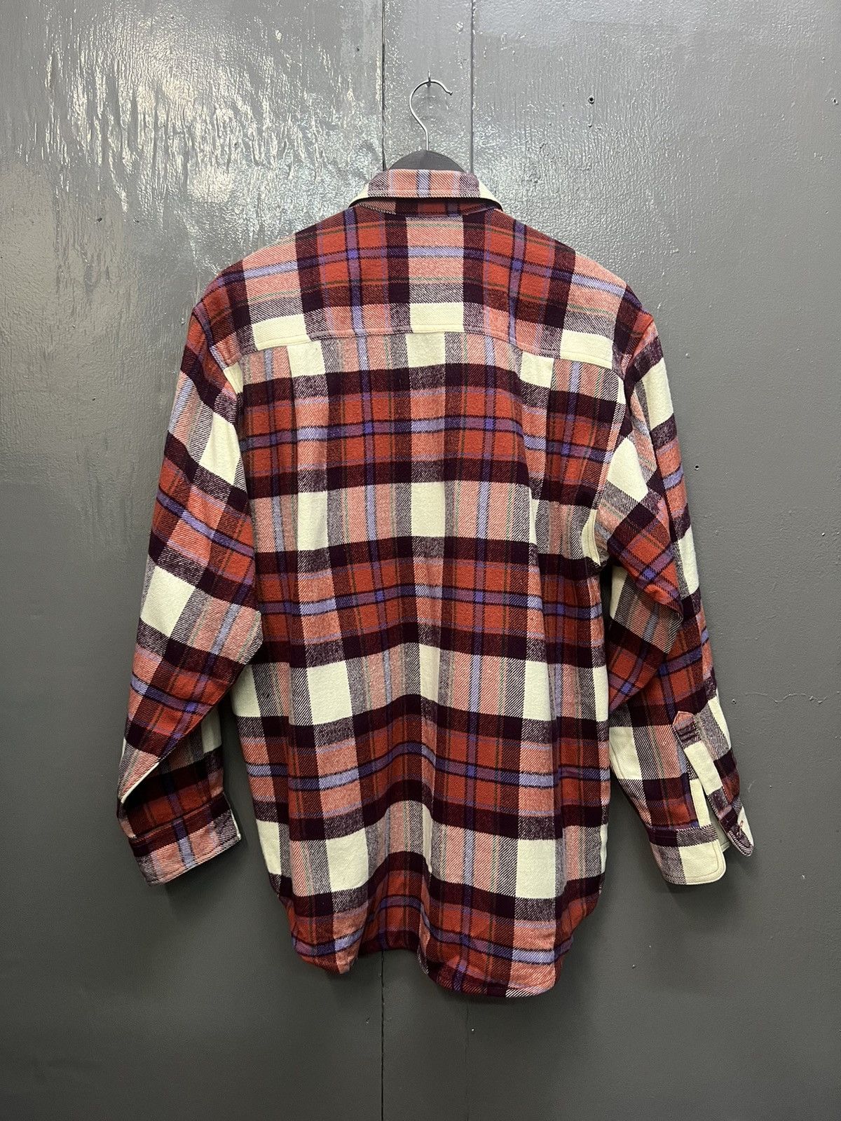 Vintage Vintage Bright Light Flannel Shirt Size US L / EU 52-54 / 3 - 4 Thumbnail