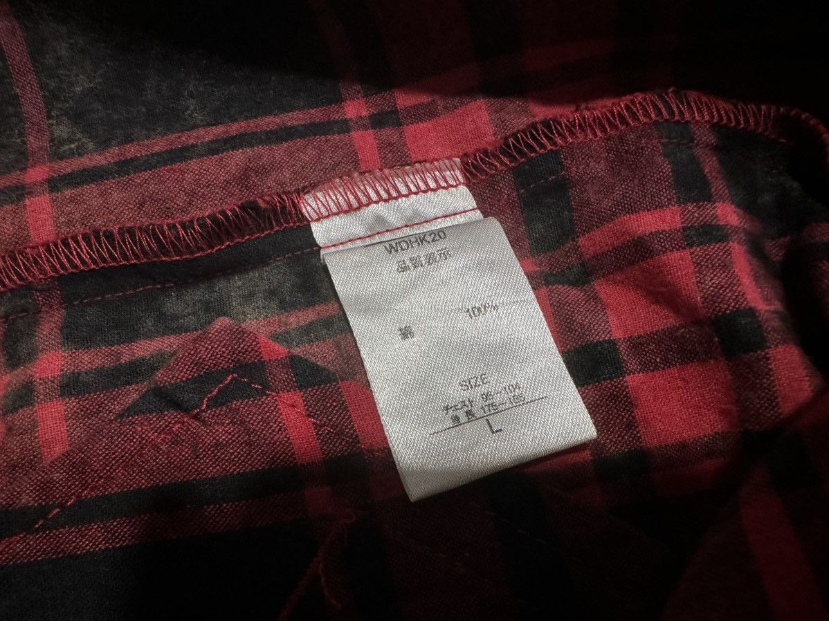 Hysteric Glamour × If Six Was Nine × Japanese Brand 🔥Sick Y2K Bike Star Dust Flannel Shirt Punk Size US L / EU 52-54 / 3 - 7 Thumbnail