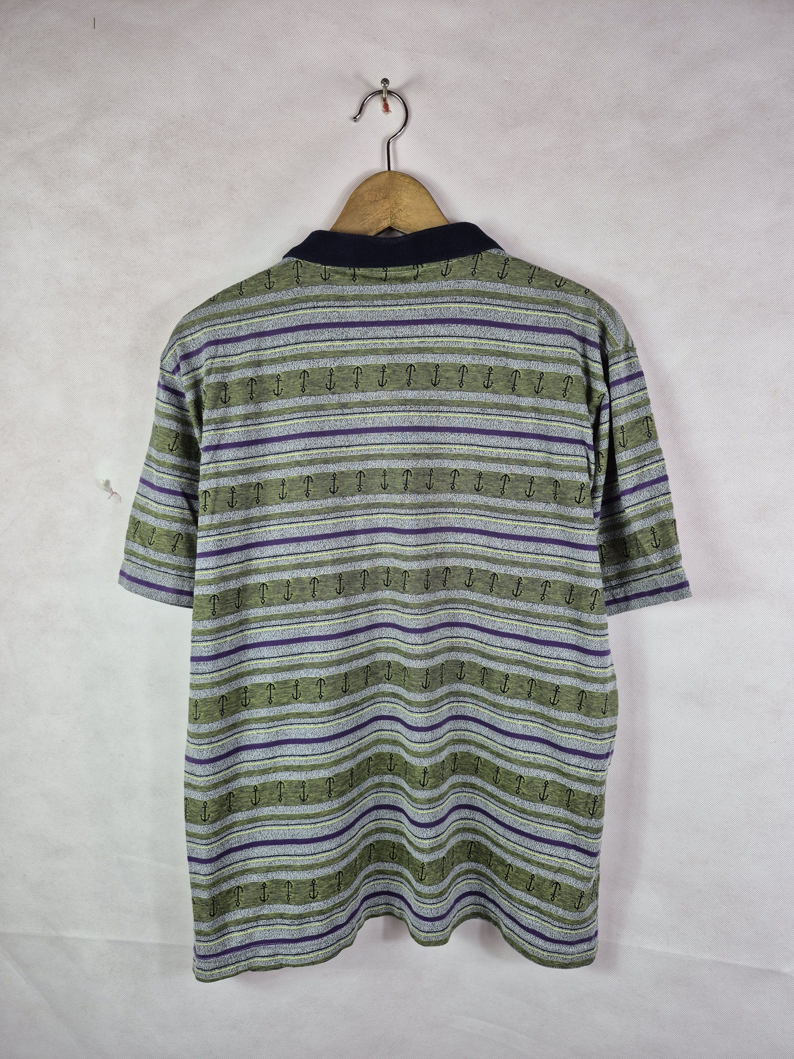 Angelo Litrico 🔥 Vintage Style Angelo Litrico Fullprint Pocket Polo Tee Size US L / EU 52-54 / 3 - 6 Thumbnail