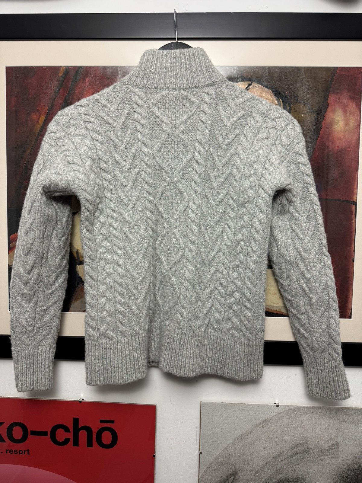 Polo Ralph Lauren Ralph Lauren Black Label Cable Knit Cashmere Wool Sweater Size XXS / US 00 / IT 34 - 2 Thumbnail