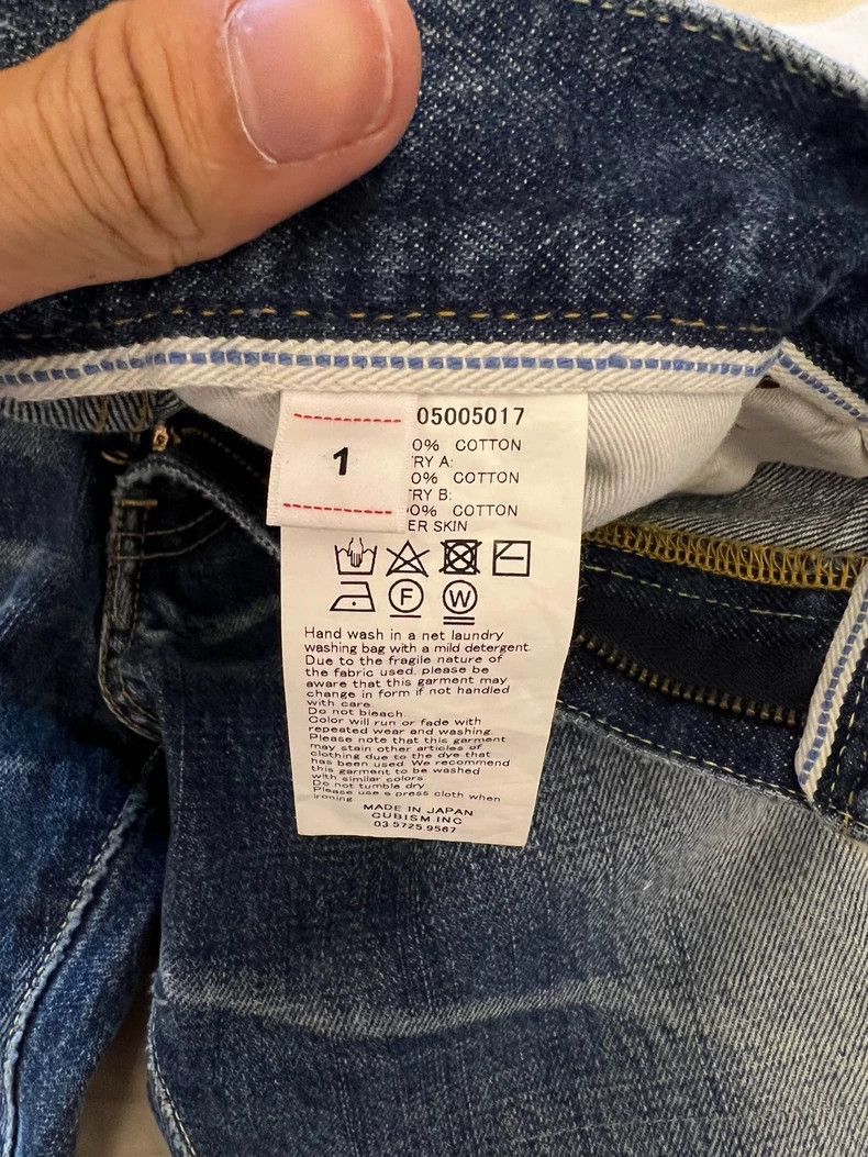 Visvim Visvim visvim JM3 Blue Denim Jeans Size 1-2507 Size US 28 / EU 44 - 2 Thumbnail