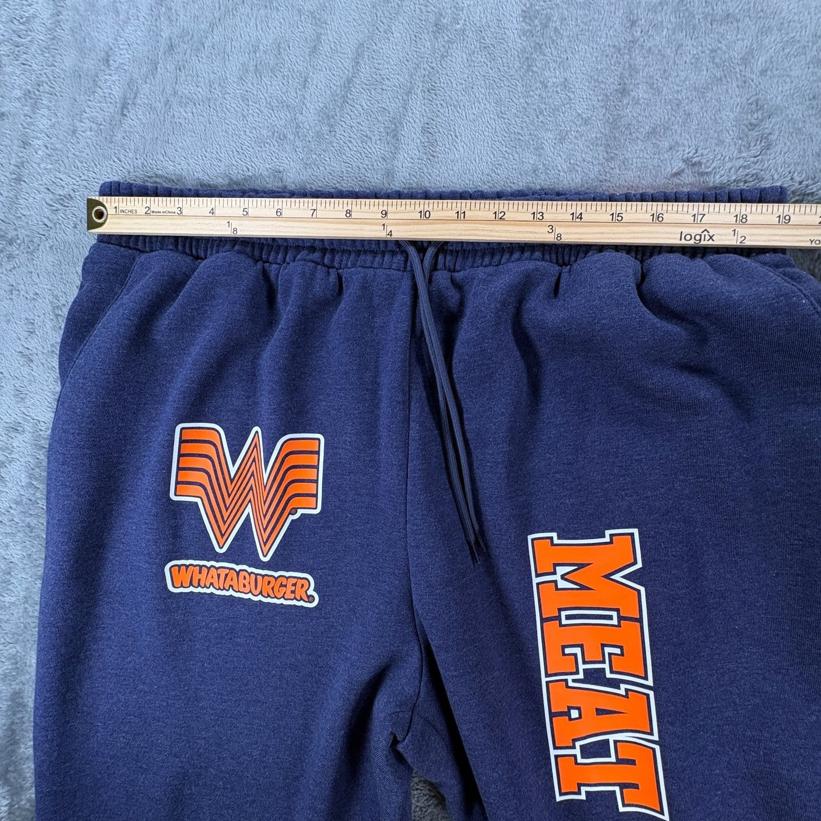 Other Whataburger Sweatpants Men 2XL Meat Sweats Lounge Cozy RARE Size US 39 - 9 Thumbnail
