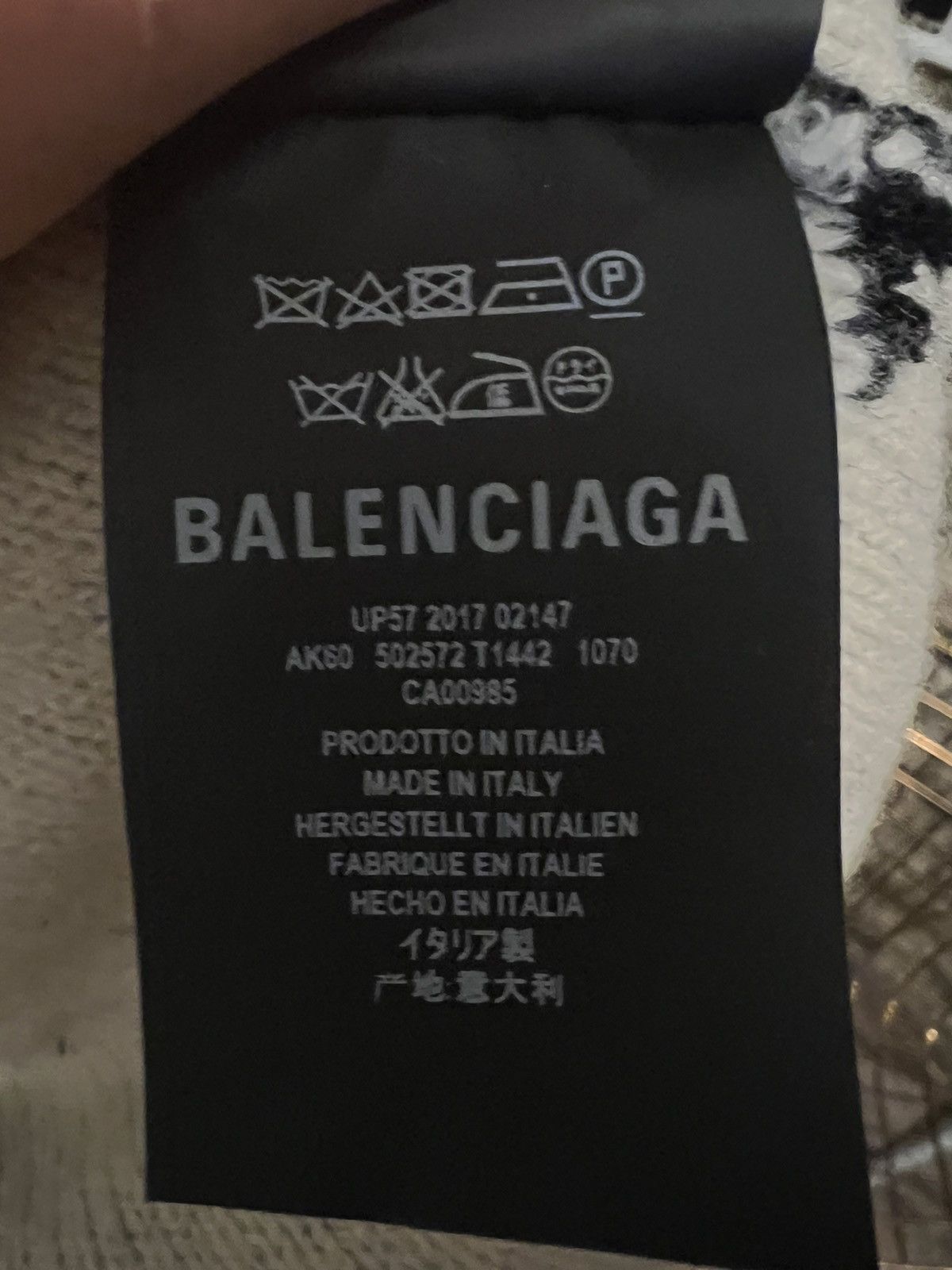 Balenciaga BALENCIAGA LOGO KNIT SWEATER Size US M / EU 48-50 / 2 - 8 Thumbnail
