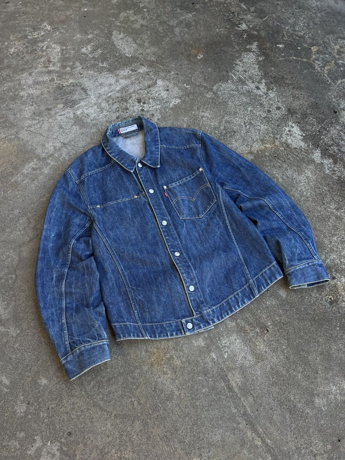 Levi's Vintage Levis Engineered Denim Jacket 1999 Japanese If Six W Size US M / EU 48-50 / 2 - 3 Thumbnail