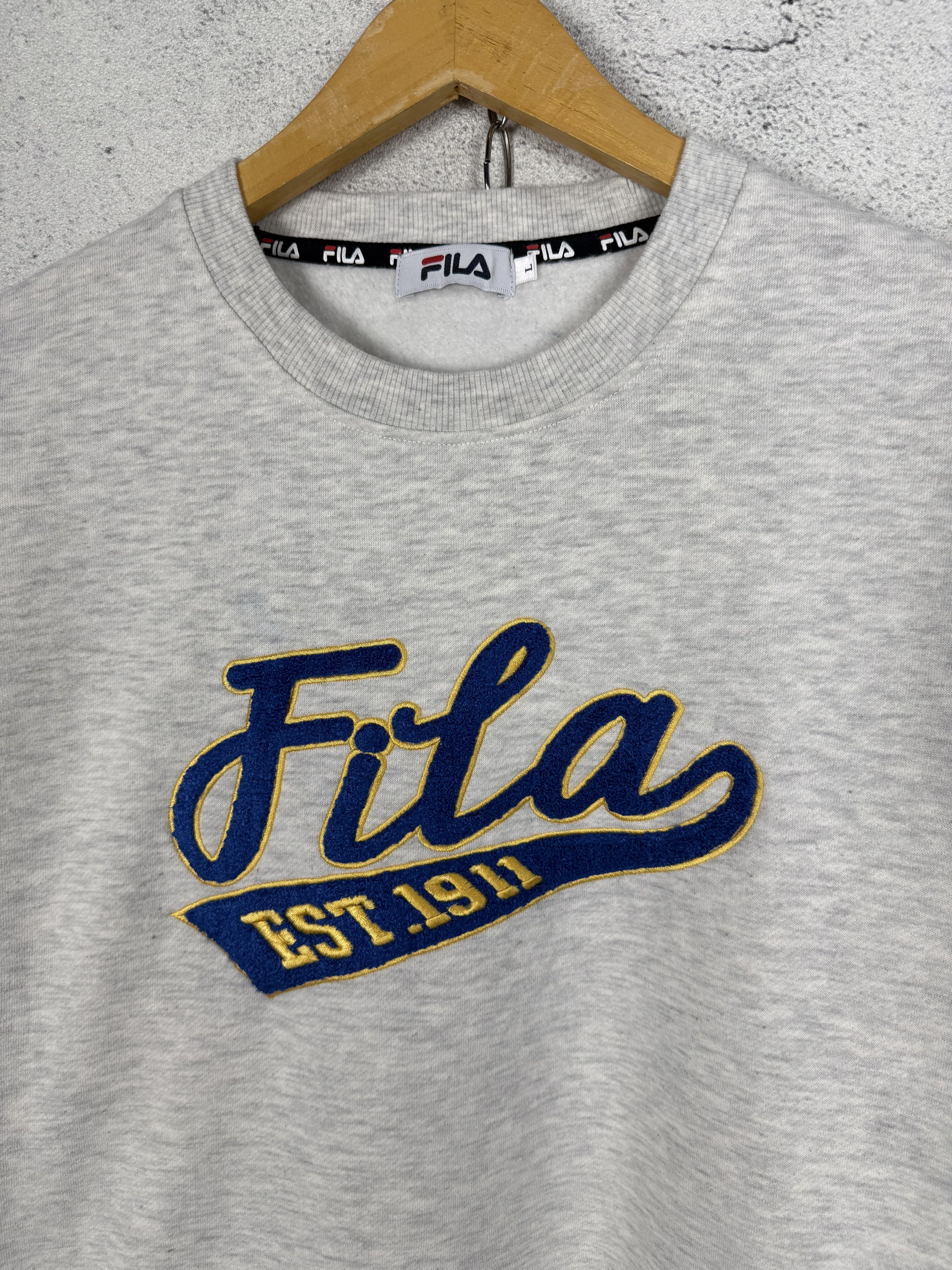 Fila Fila Sweatshirt Crewneck Size US L / EU 52-54 / 3 - 2 Thumbnail