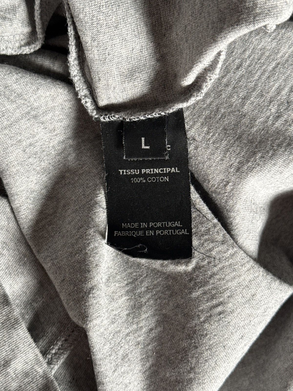 Vetements Grey Vetements Logo Back Label Size US L / EU 52-54 / 3 - 6 Thumbnail