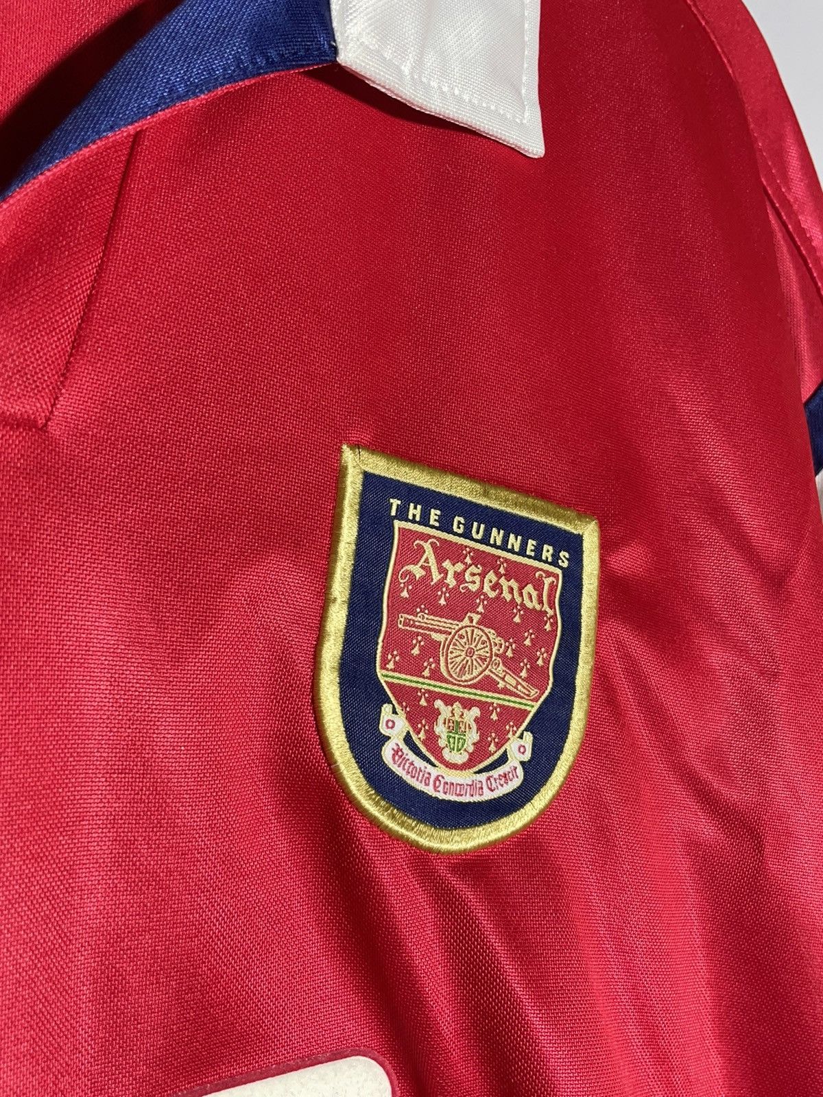 Nike × Vintage Arsenal FC Nike 1998/99 Vintage Y2k Blokecore Football Shirt Size US XL / EU 56 / 4 - 4 Thumbnail