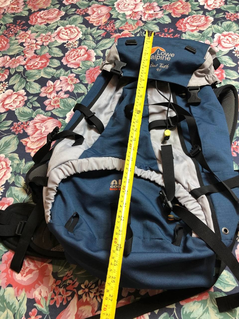 Vintage LOWE ALPINE CONTOUR BACKPACK Camp Hike Expedition Pack Size ONE SIZE - 10 Thumbnail