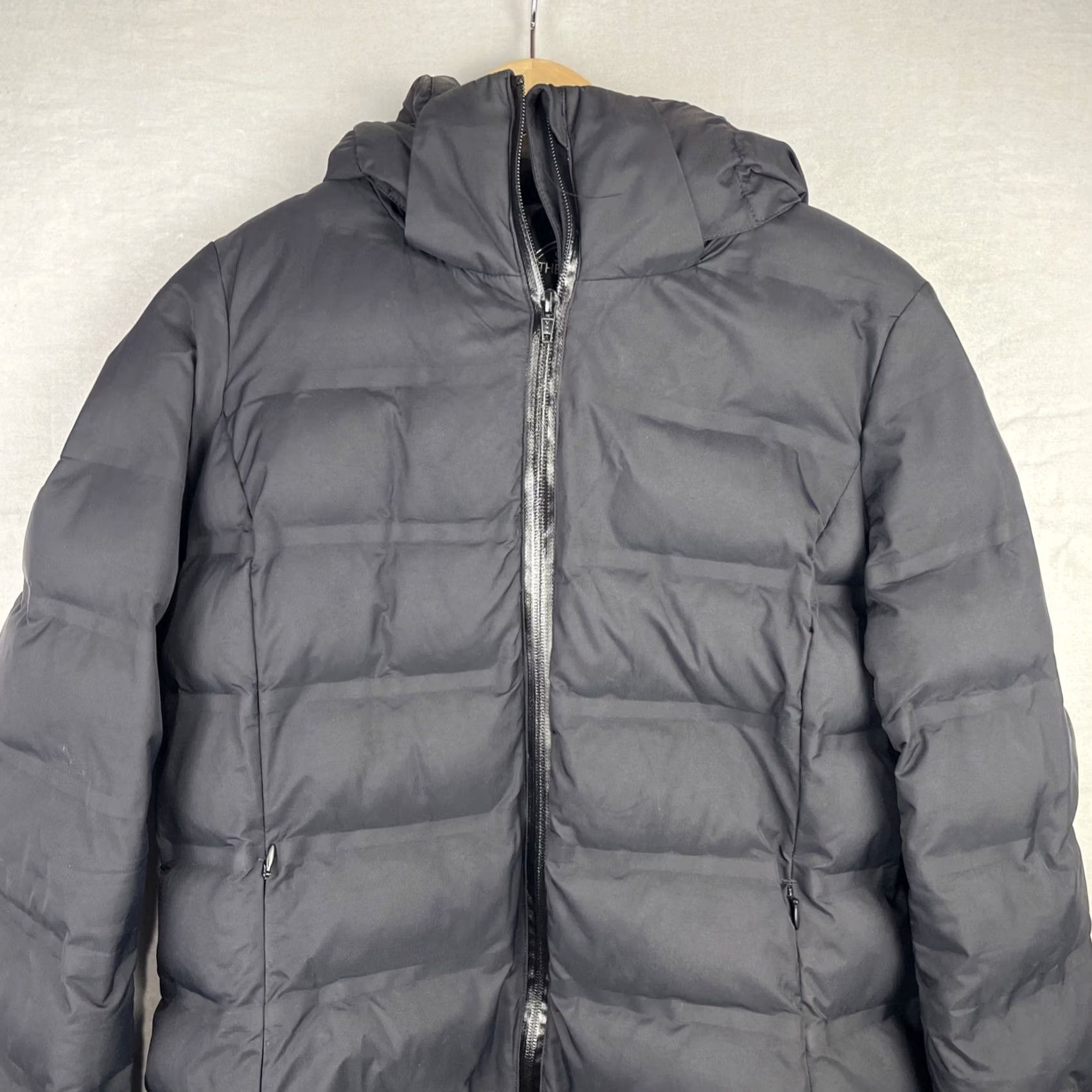 Save The Duck Save The Duck Jacket Womens 2 Black Long Puffer Hooded Pro Tech Coat Zip Up Size XS / US 0-2 / IT 36-38 - 3 Thumbnail