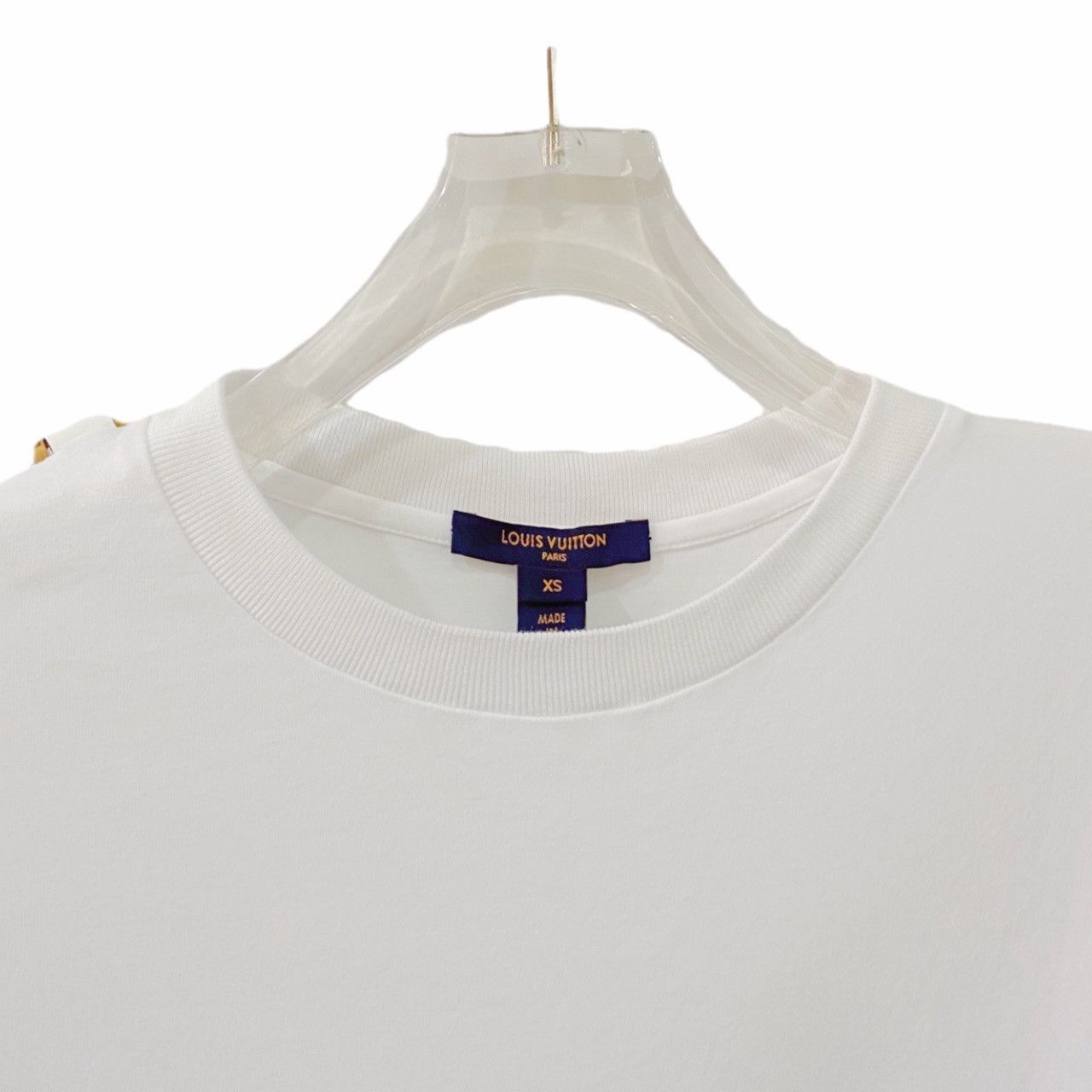 Louis Vuitton Louis Vuitton Square Buckle Decor Short Sleeve T-shirt K26WX Size XS / US 0-2 / IT 36-38 - 4 Thumbnail