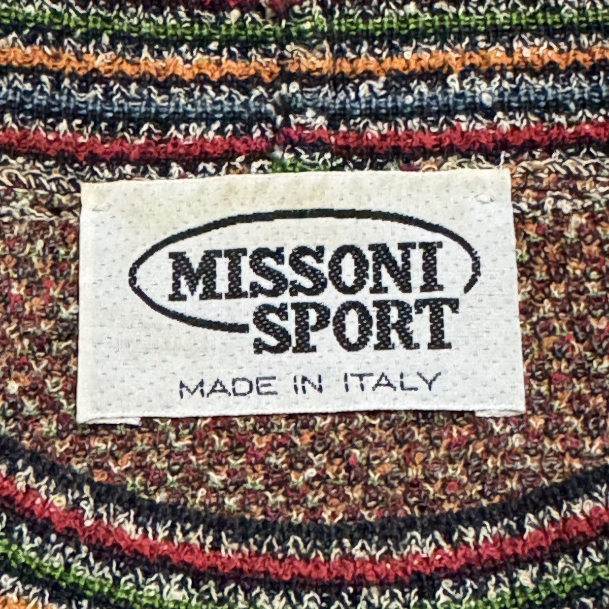 Missoni Vintage Missoni Sport Abstract Knit Sweater - 90s - M Size US L / EU 52-54 / 3 - 8 Thumbnail